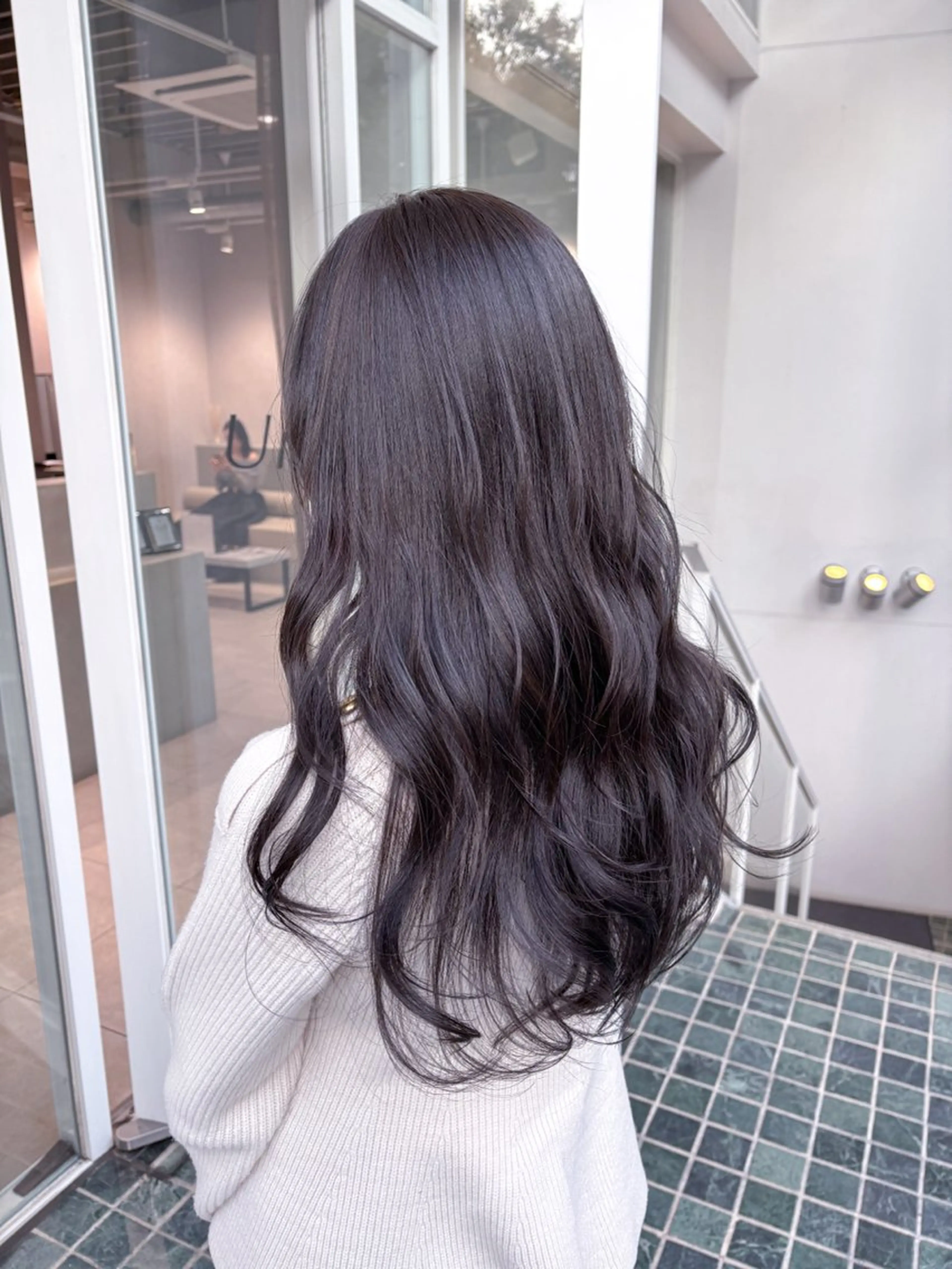 ロング ヘアカラー トリートメント Unami 表参道　Mayukiのヘアスタイル