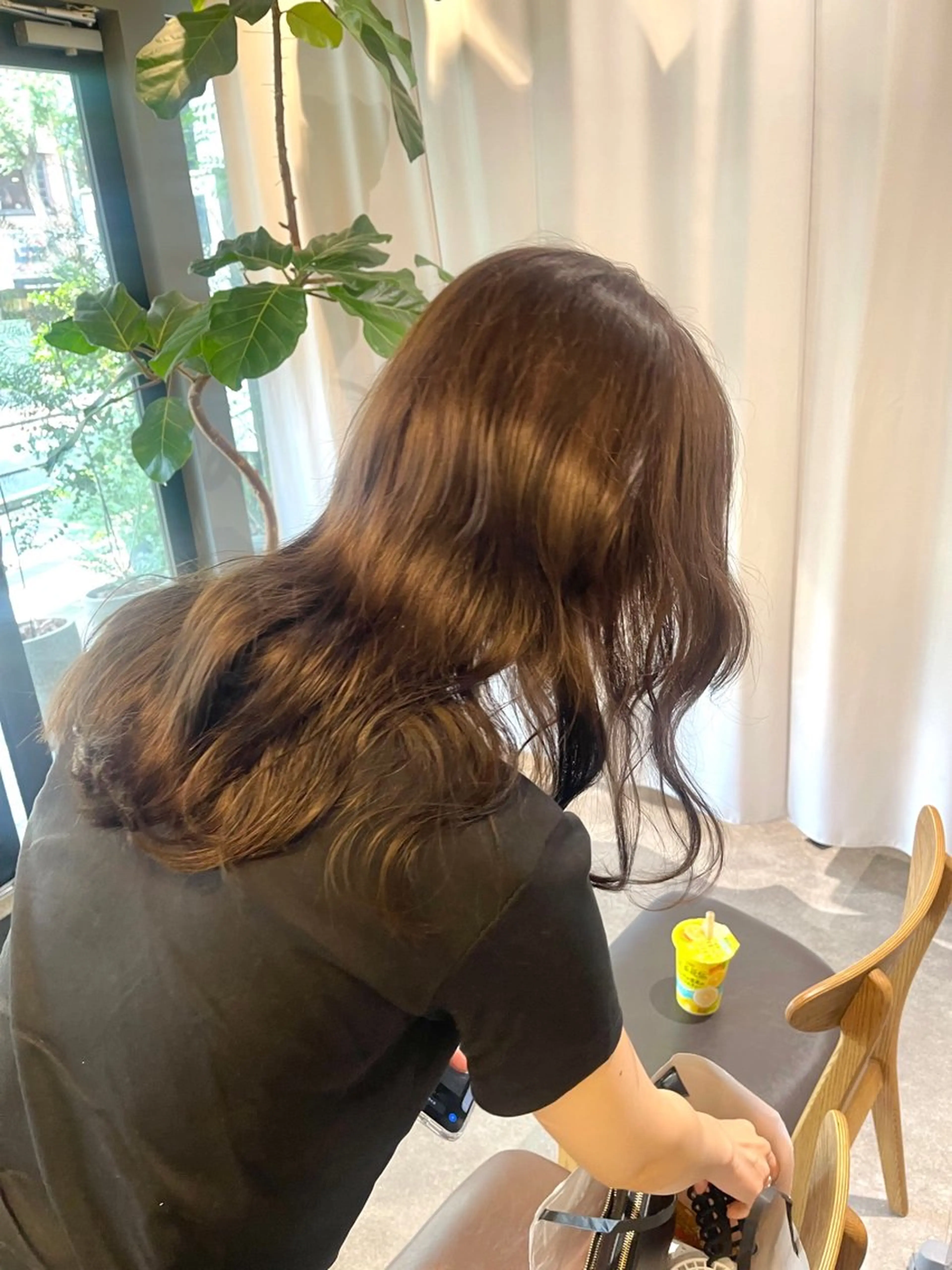 ロング ヘアカラー ano ♡のヘアスタイル