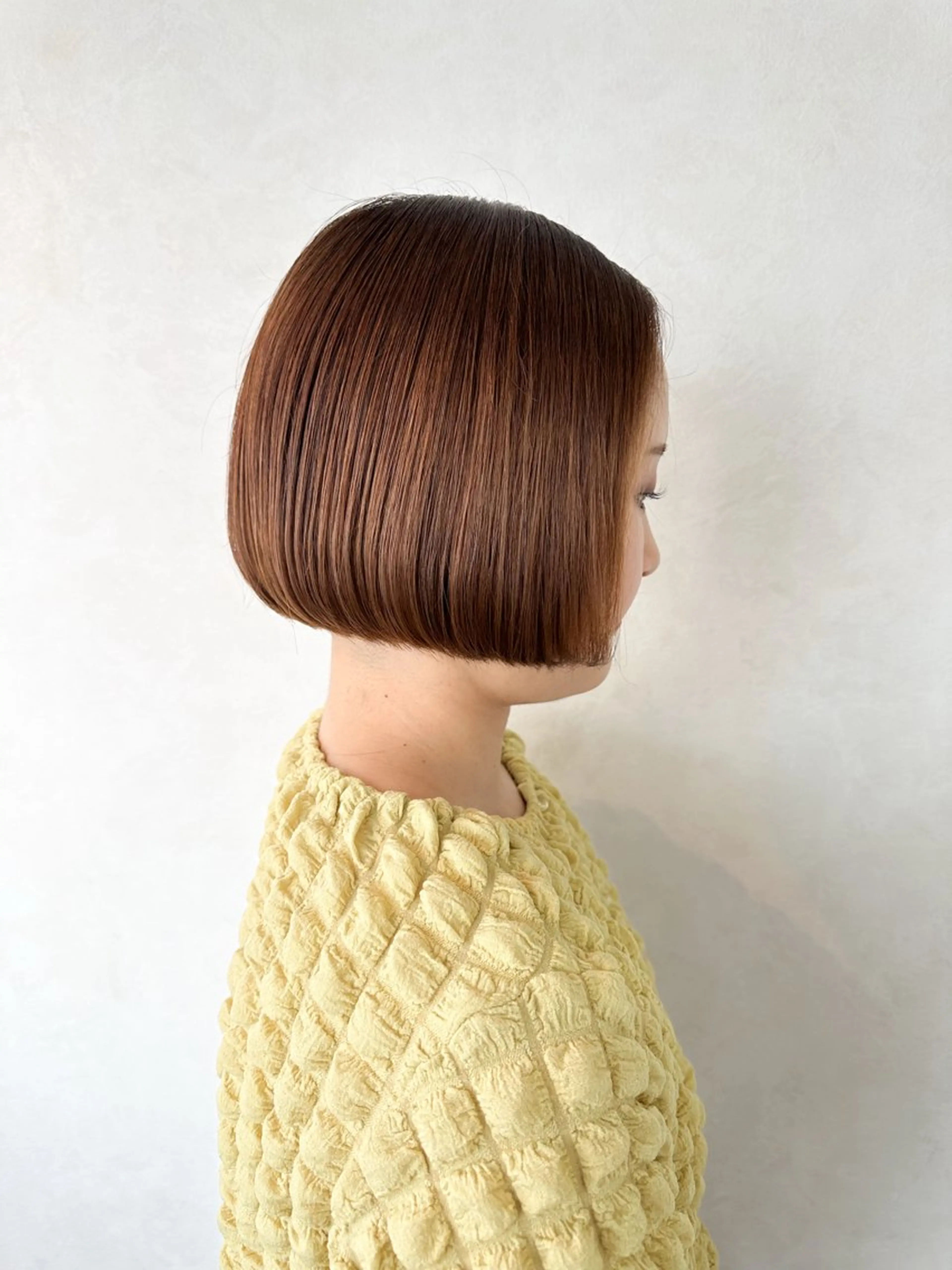 ショート ボブ カット ヘアカラー トリートメント 店長✂️KOTA✂️ oggiottoのヘアスタイル