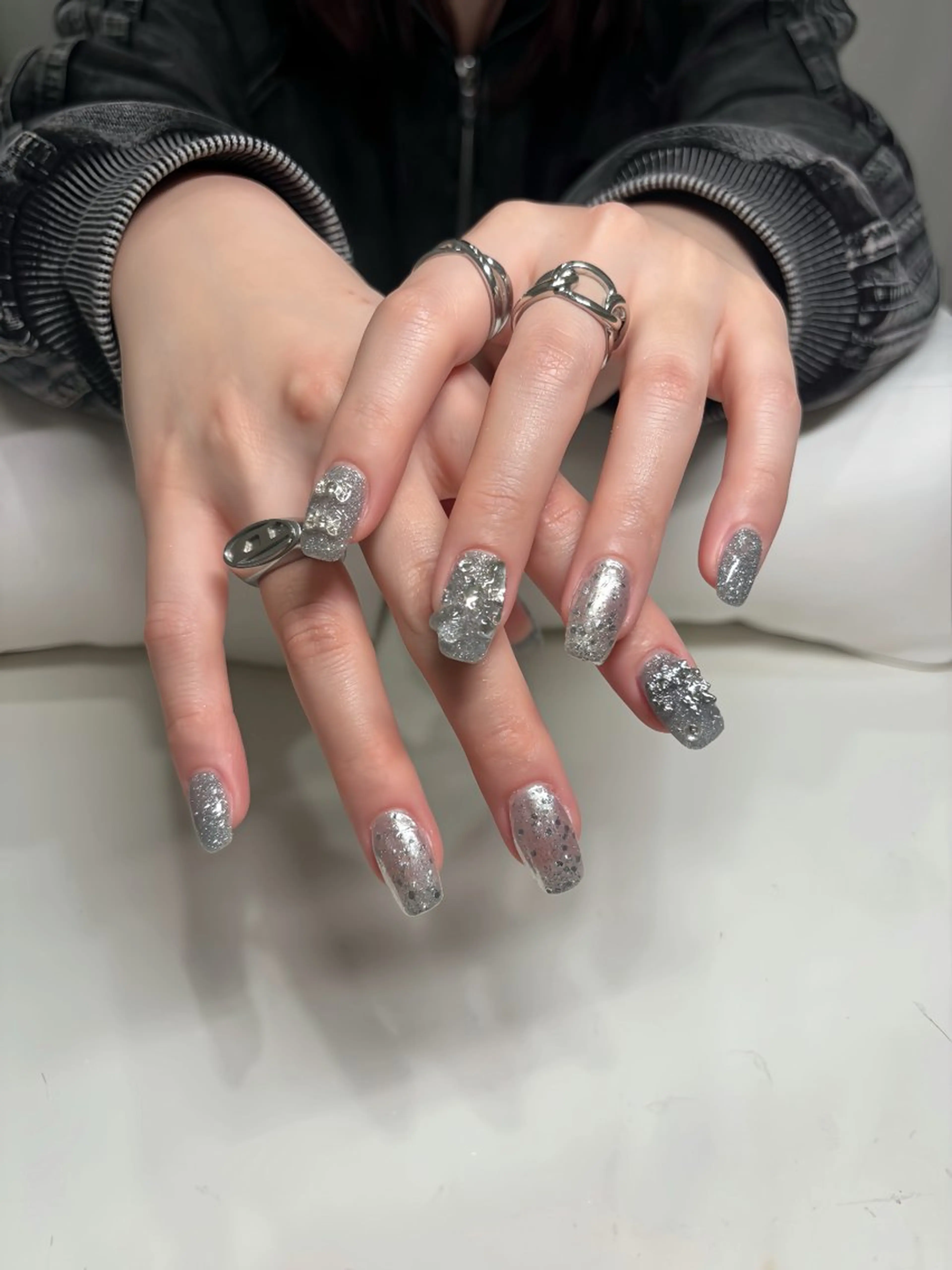 ネイル ハンドネイル ネイルサロン /しあわせたいむ🌱のネイルデザイン