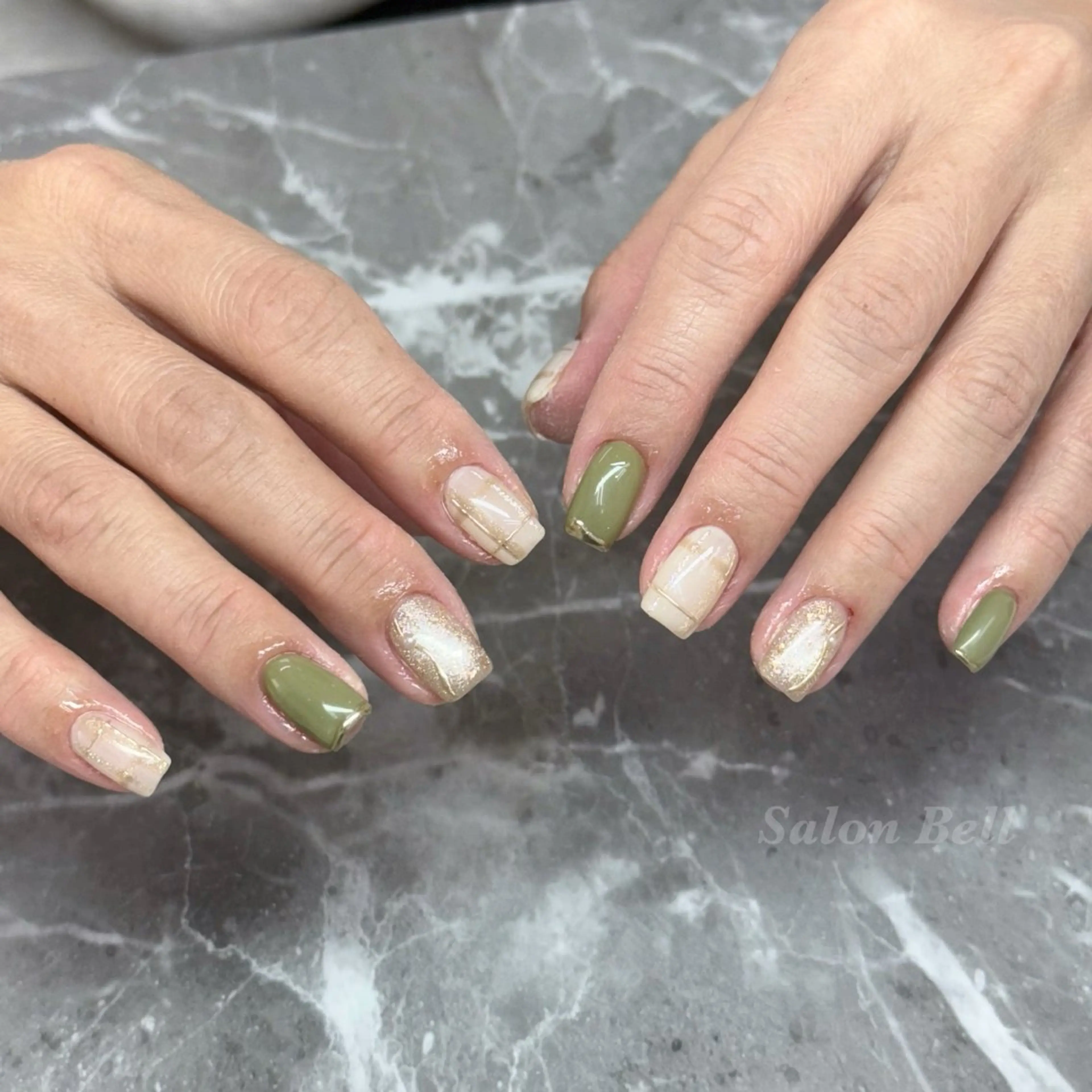 ネイル ハンドネイル Totalsalon Bell木村𝜗𝜚のネイルデザイン