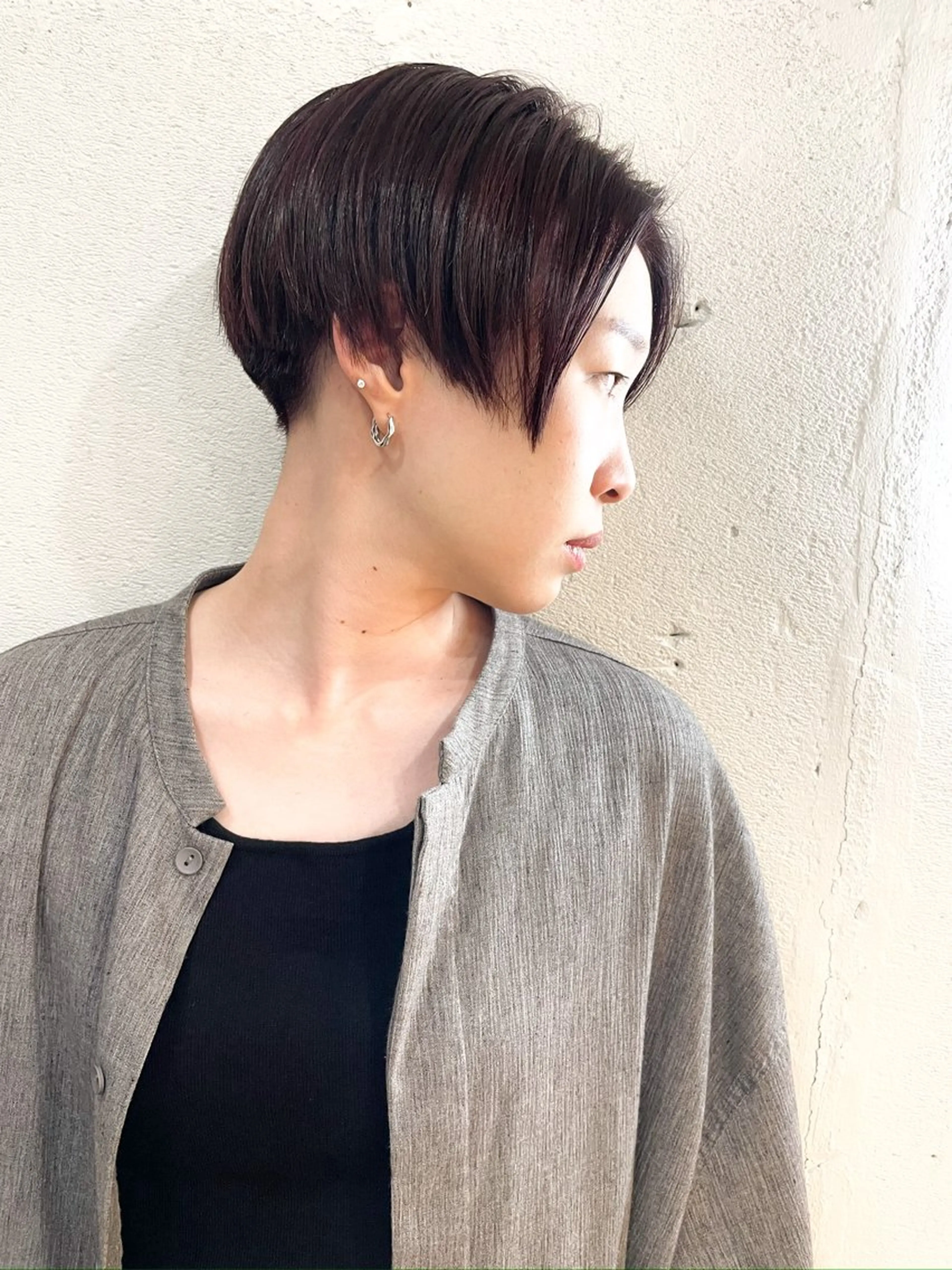 ショート カット ヘアカラー トリートメント ショート✨ボブ✨代表 新田見美仁のヘアスタイル