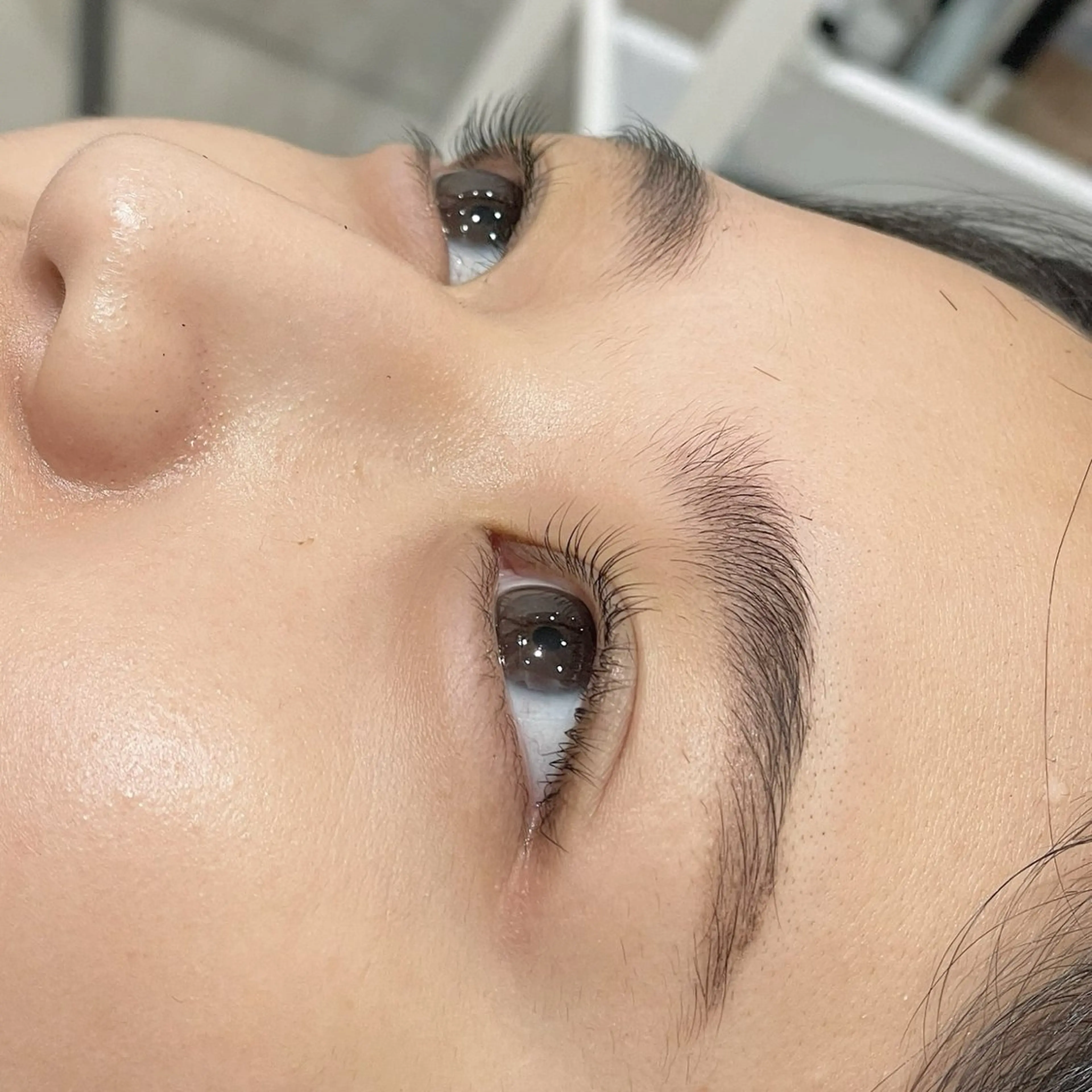 マツエク・マツパ まつげパーマ 一重×まつ毛パーマ PROGRESS 🤍白井🤍のマツエク・マツパデザイン