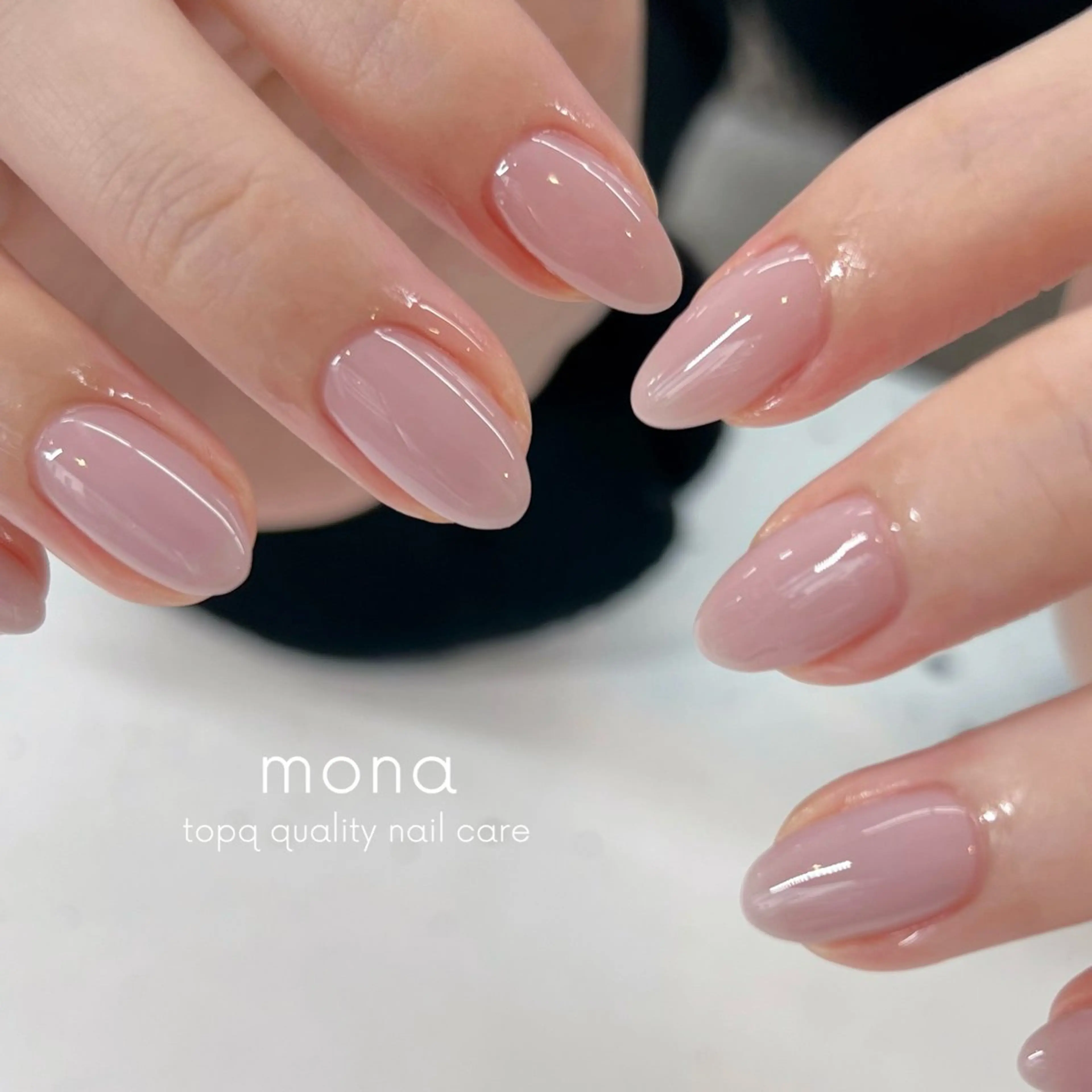 ネイル ピンク ハンドネイル mona Midukiのネイルデザイン