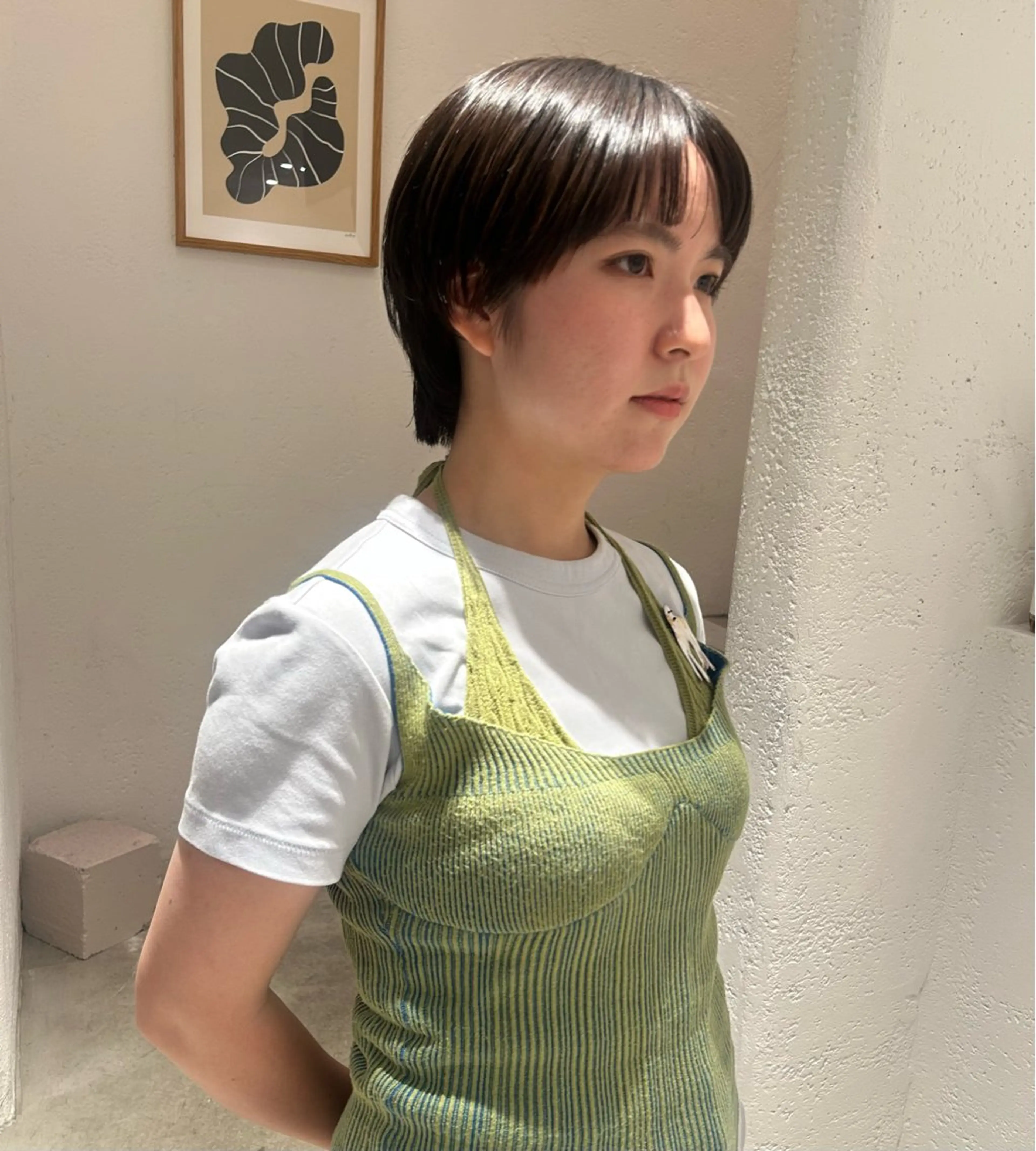ショート iwami rena /Nary河原町のヘアスタイル