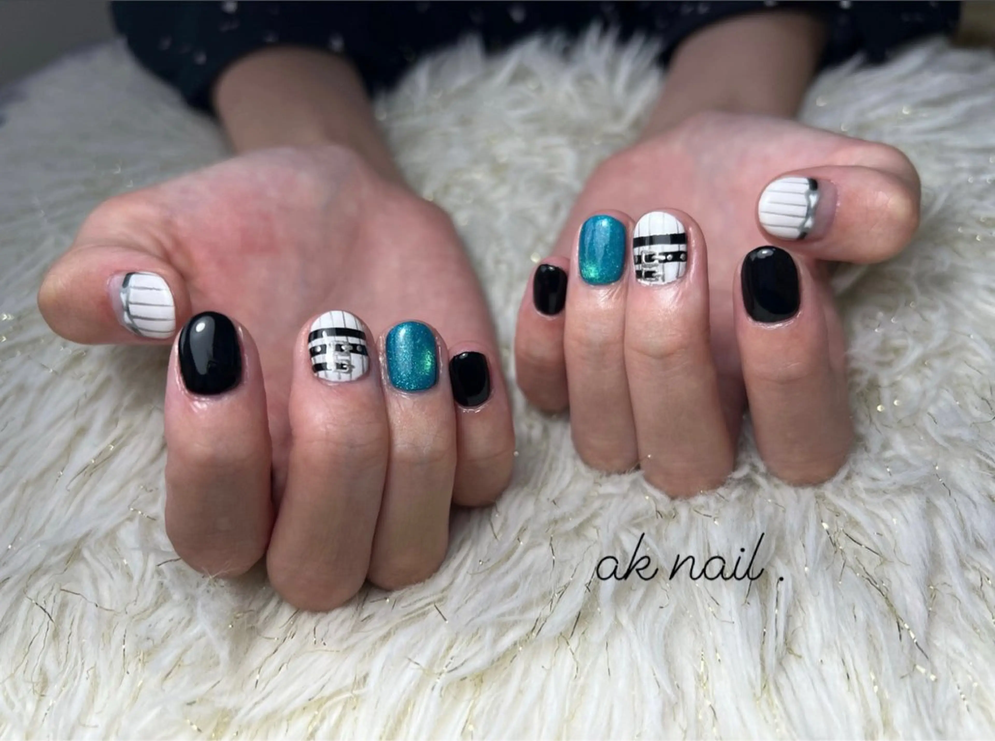 ネイル ハンドネイル ak nail .のネイルデザイン