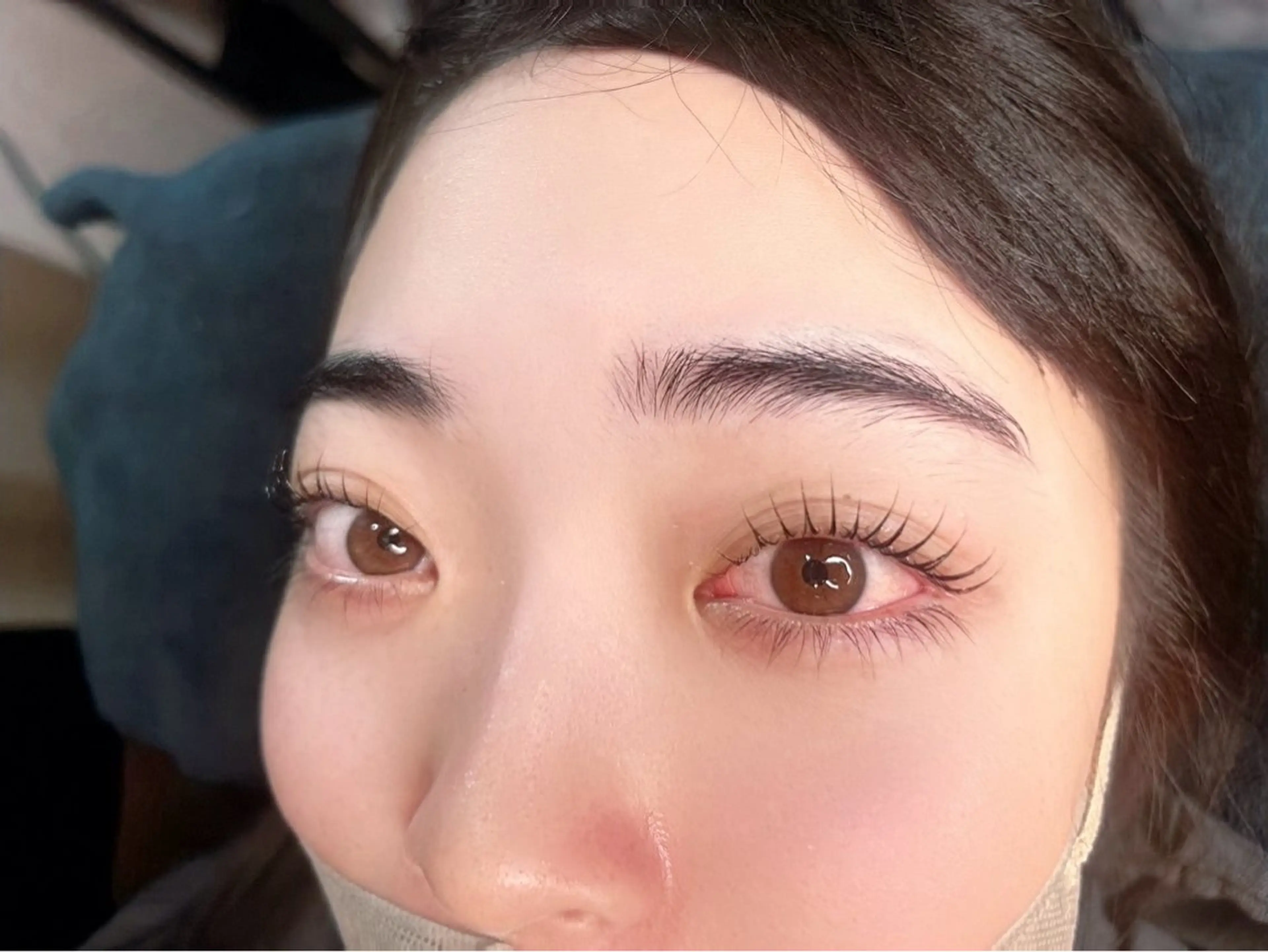 【中顔面短縮/面長カバー】🌈上下デザインまつげパーマ🌟 ¥6,800の写真