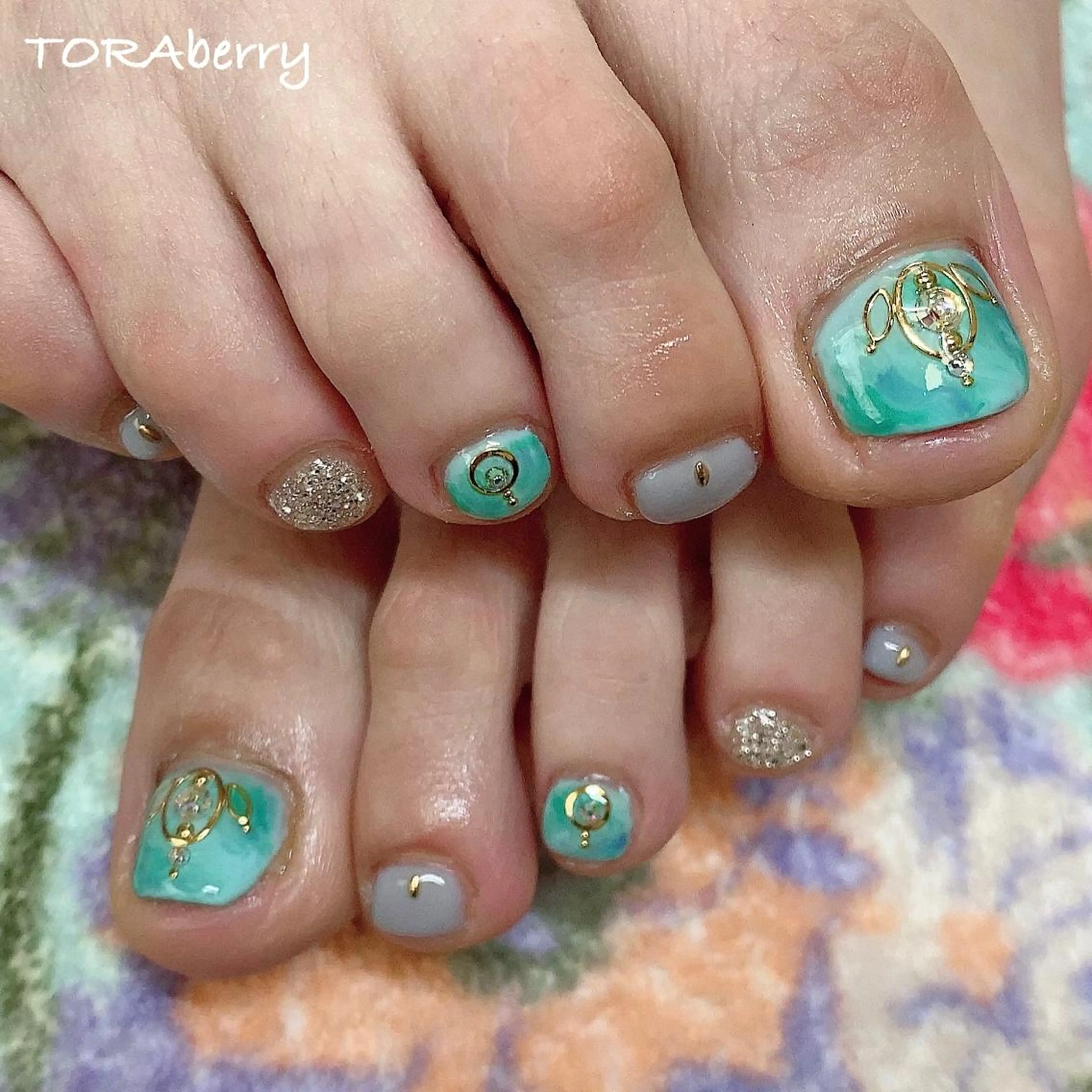 ネイル フットネイル ネイリスト なつみのネイルデザイン