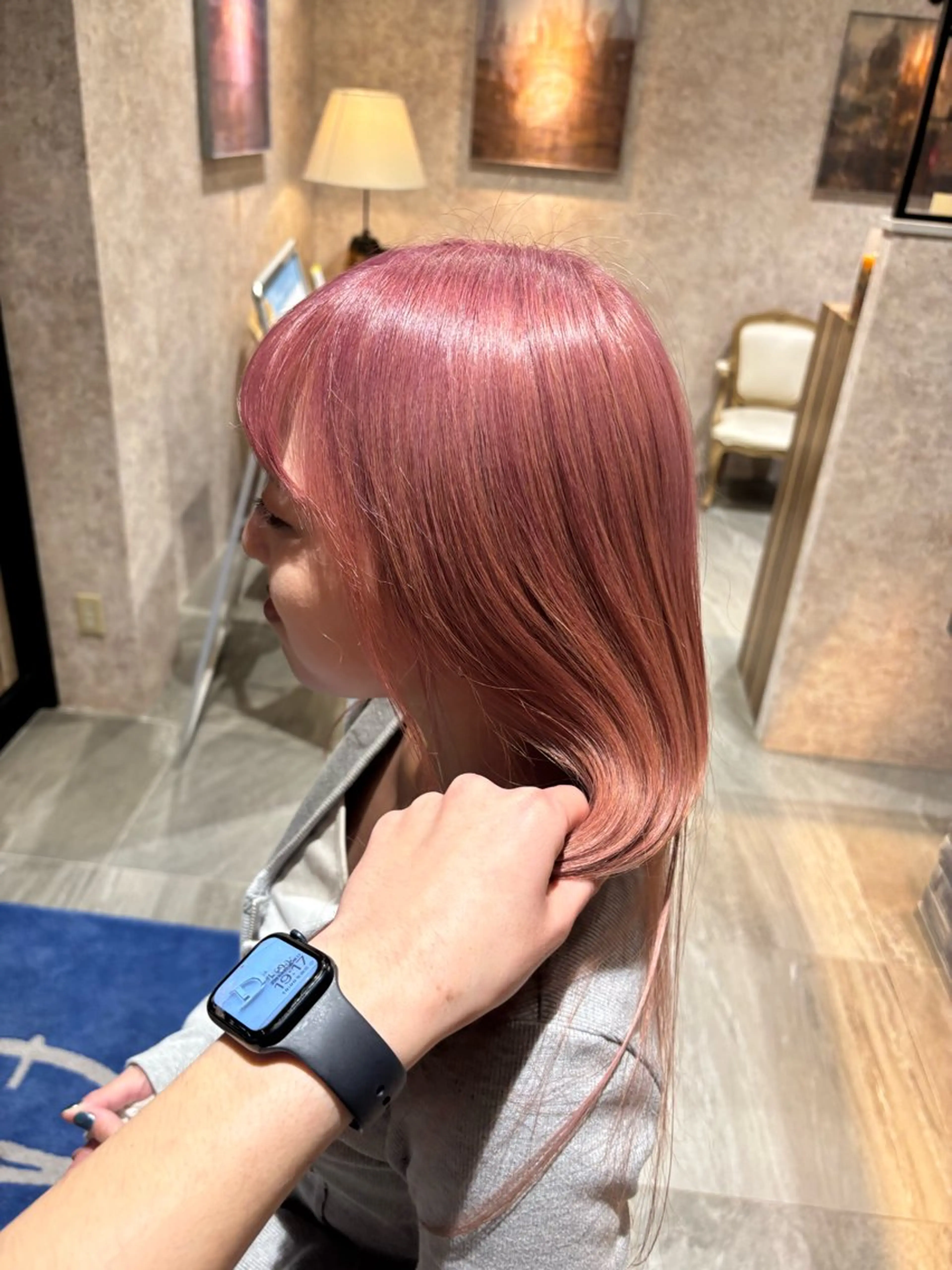 カラー Earth中野山後藤 陸沙のヘアスタイル