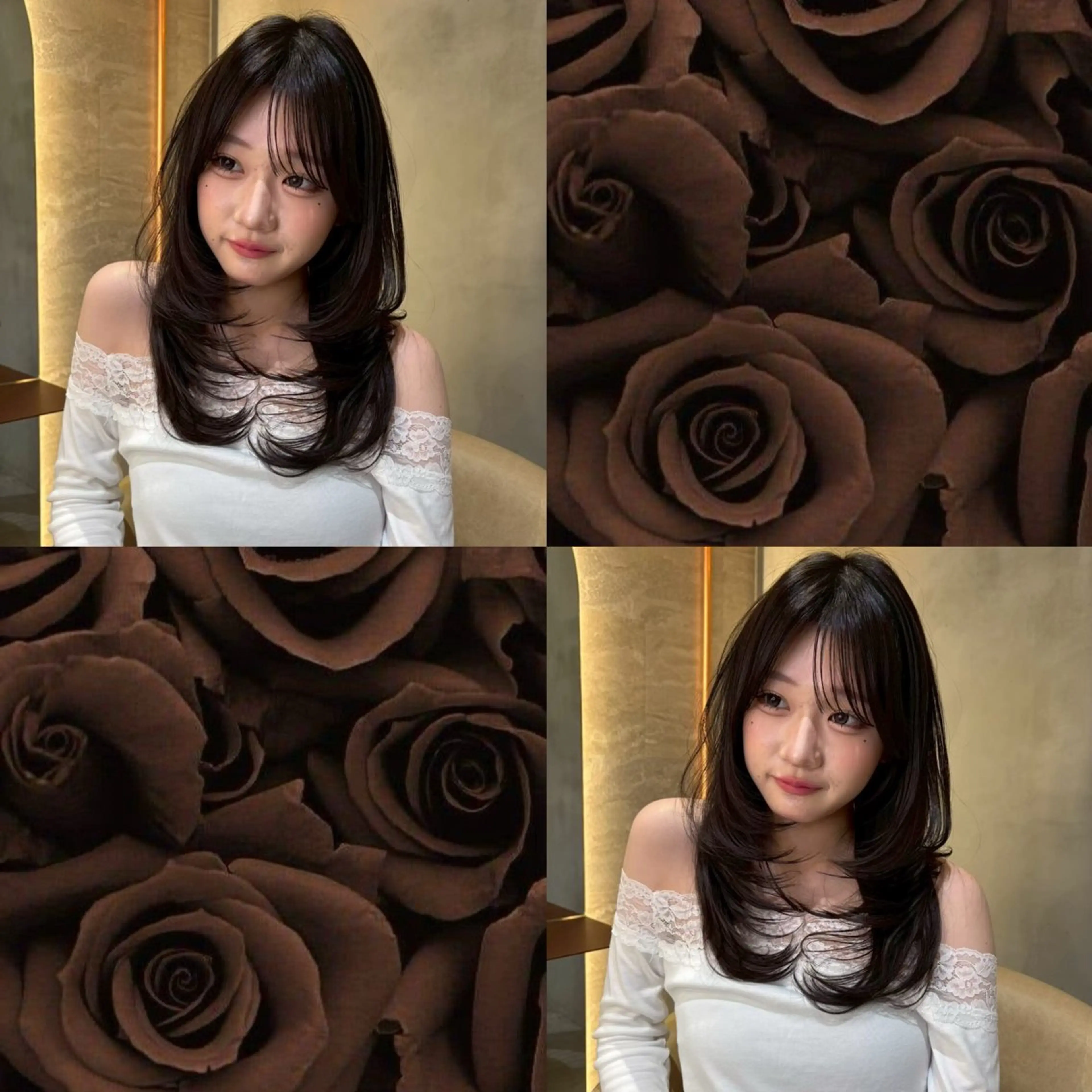 【🤎大人かわいいヘアカラー🤎】➕髪質改善トリートメント🍒の写真