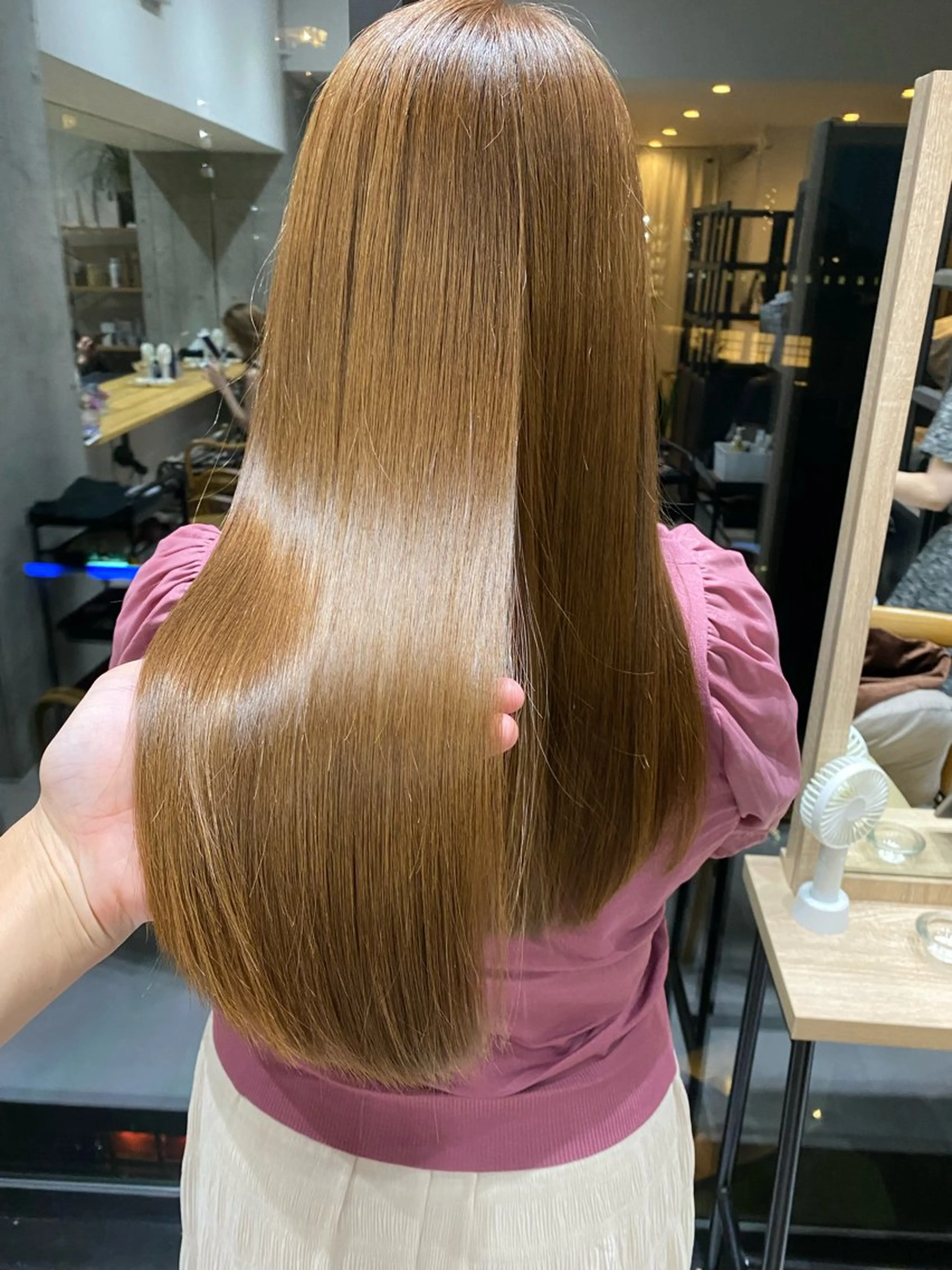 ロング 伸ばしかけ 髪質改善 縮毛矯正 ショート職人 美容師【KENTA】のヘアスタイル