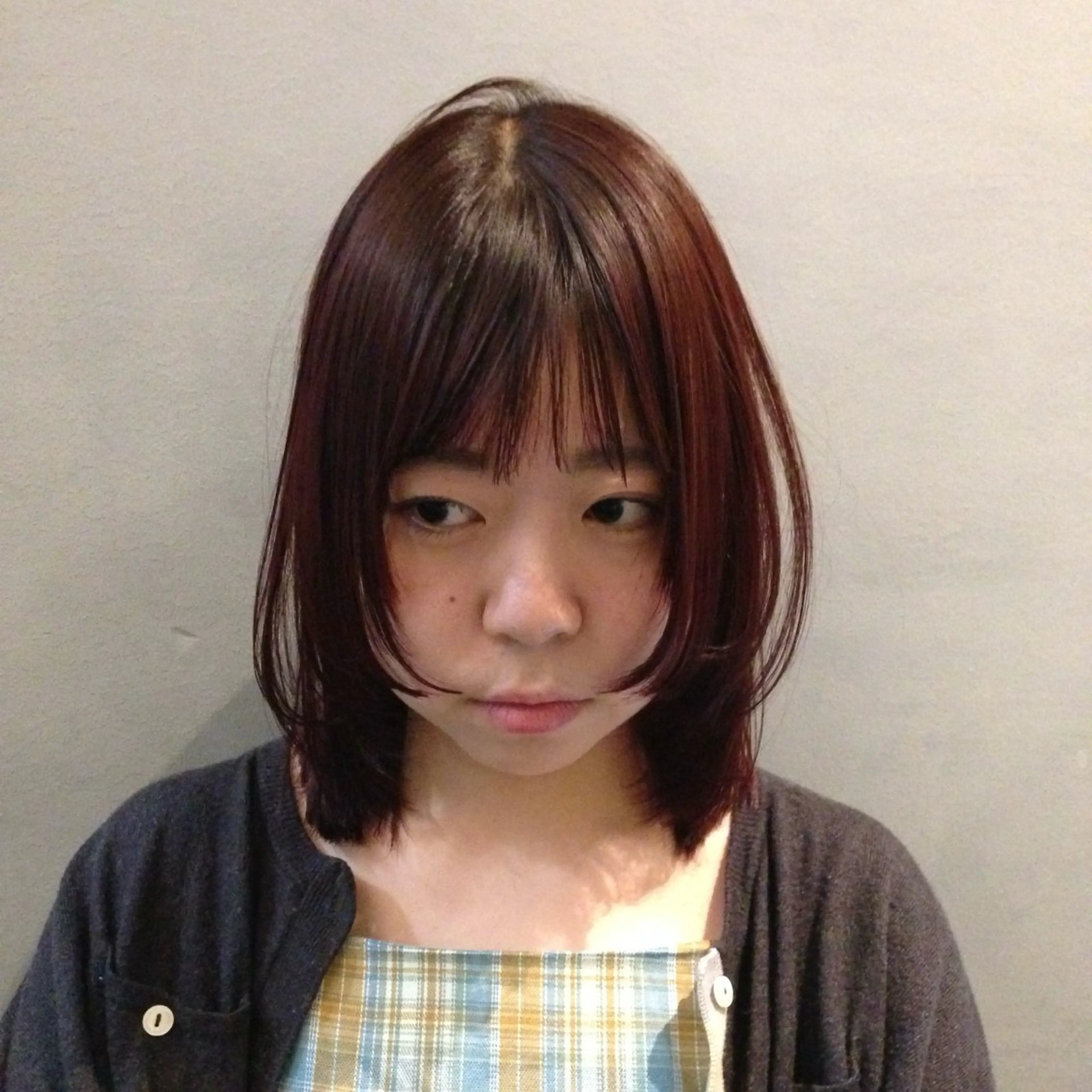 ミディアム カラー AIRI /XENA渋谷本店のヘアスタイル