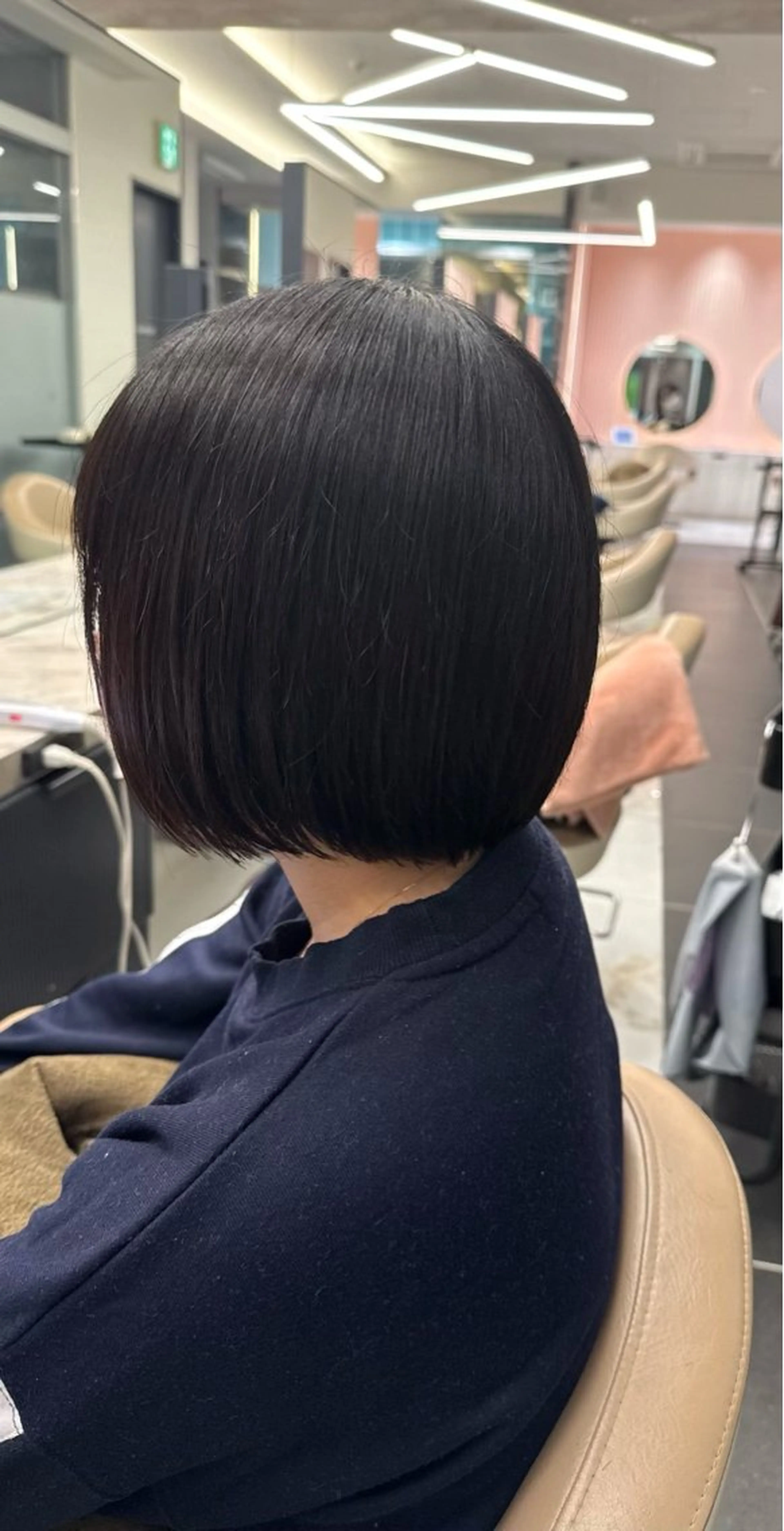 ショート ショートボブ ボブ ショートヘア 中島 菜月のヘアスタイル