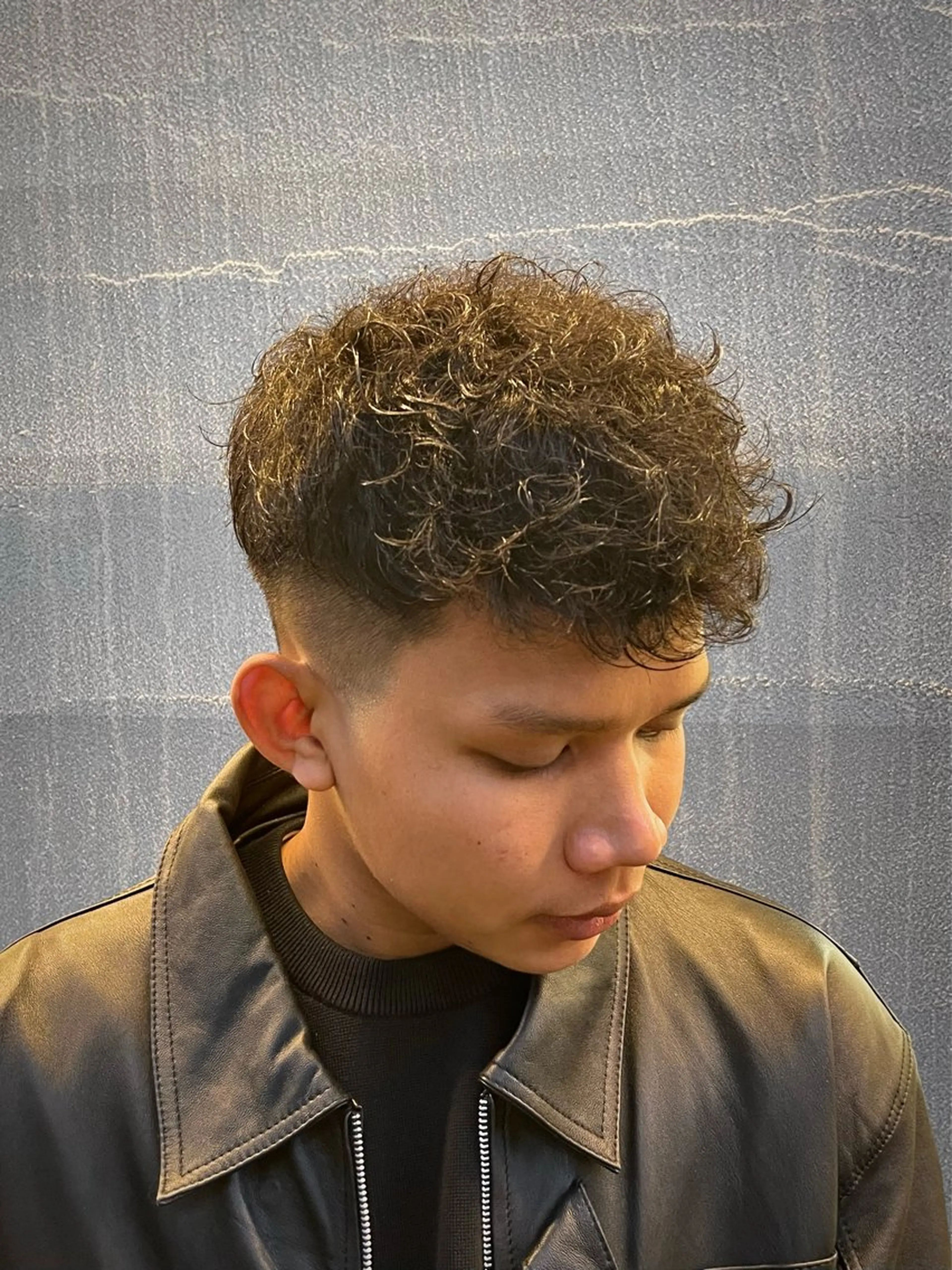 ショート パーマ カット パーマ 【再現性120%】 🔥龍也リュウヤ🔥のヘアスタイル