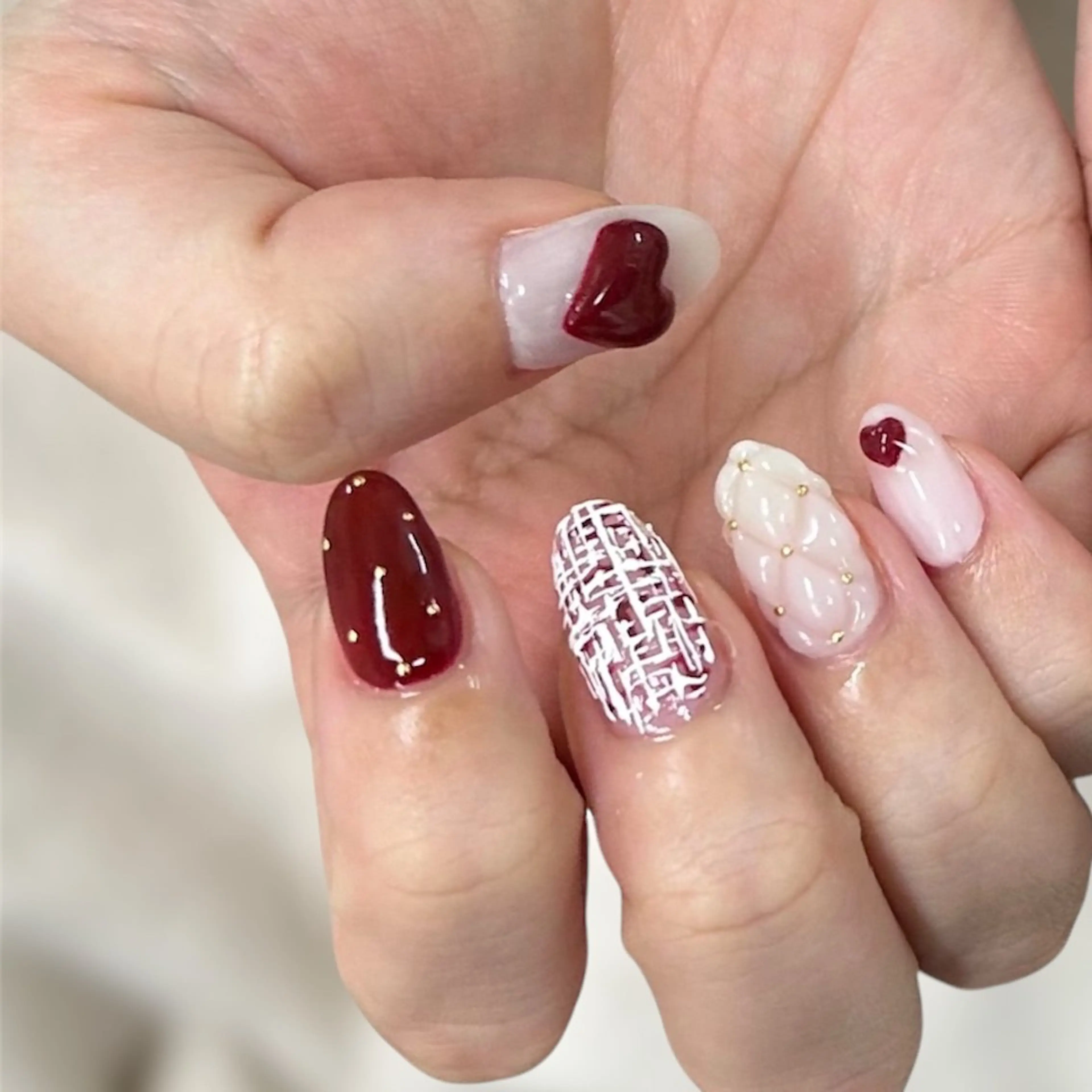 ネイル ハンドネイル アトリエ　ミモザ所属・いまむら あかりのネイルデザイン