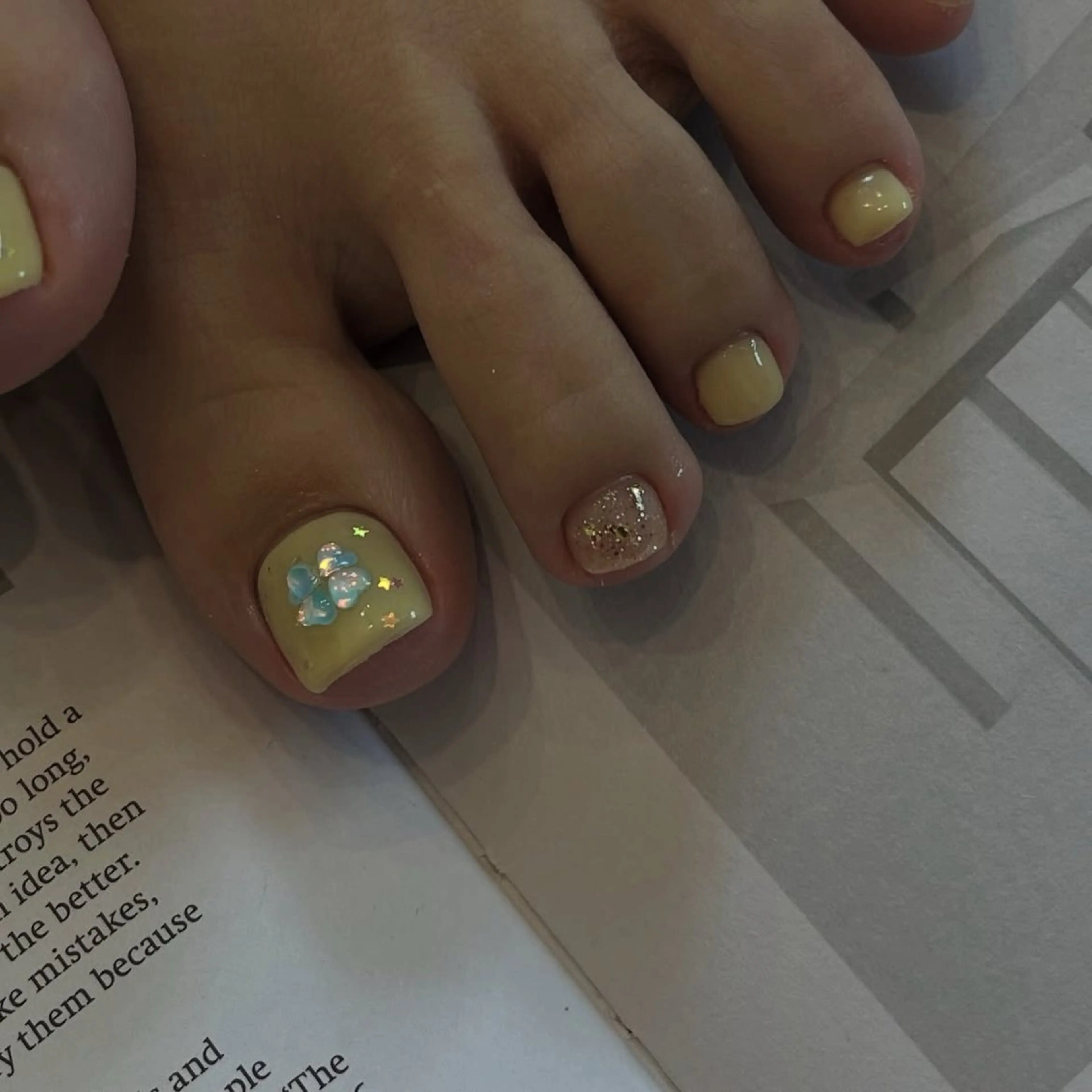 ネイル アートネイル フレンチネイル ジェルネイル 韓国ネイル 持ち込み フットネイル ANA.CHUO 本川越店舗のネイルデザイン