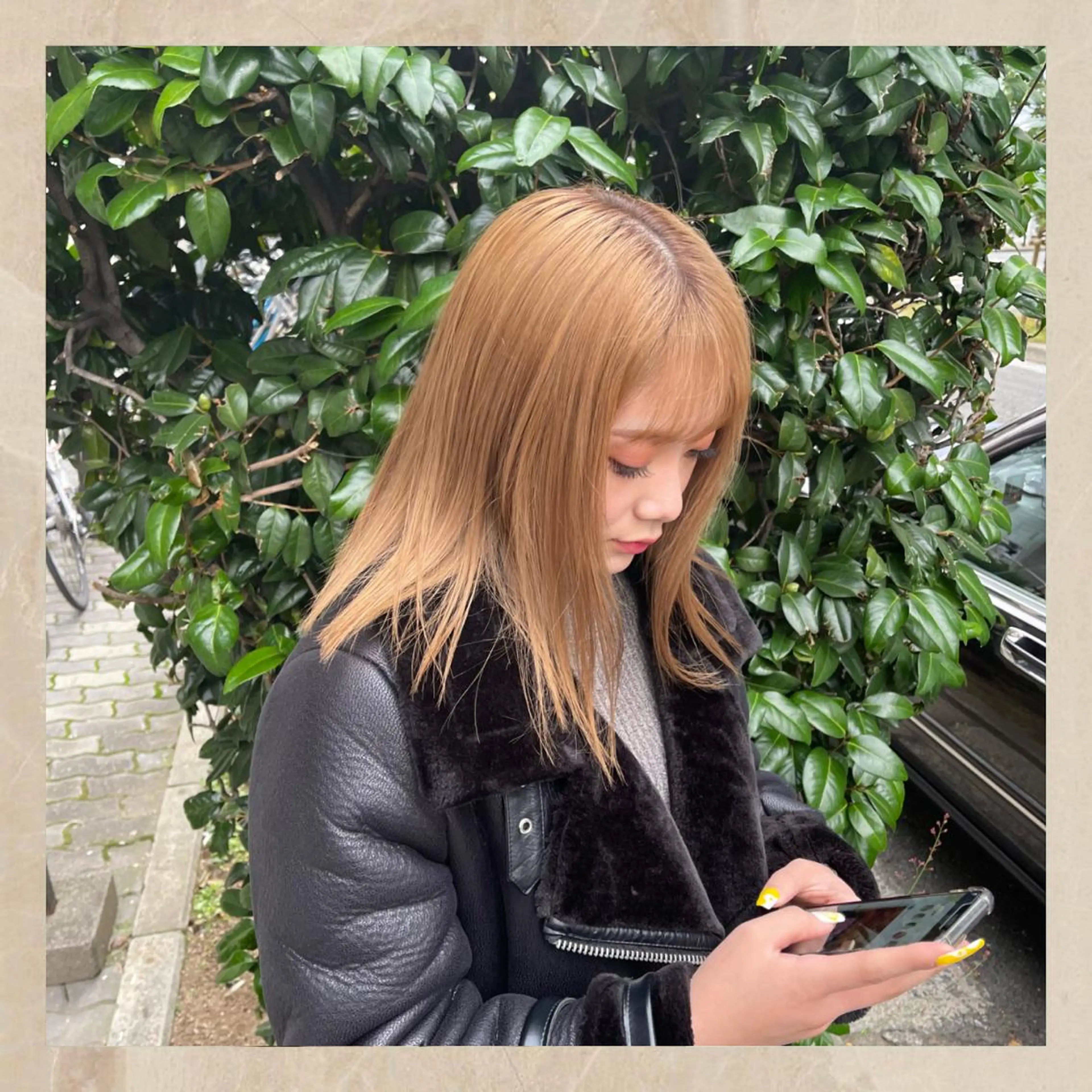 ミディアム ワンホン/エクステ ケラチン/Kaitoのヘアスタイル