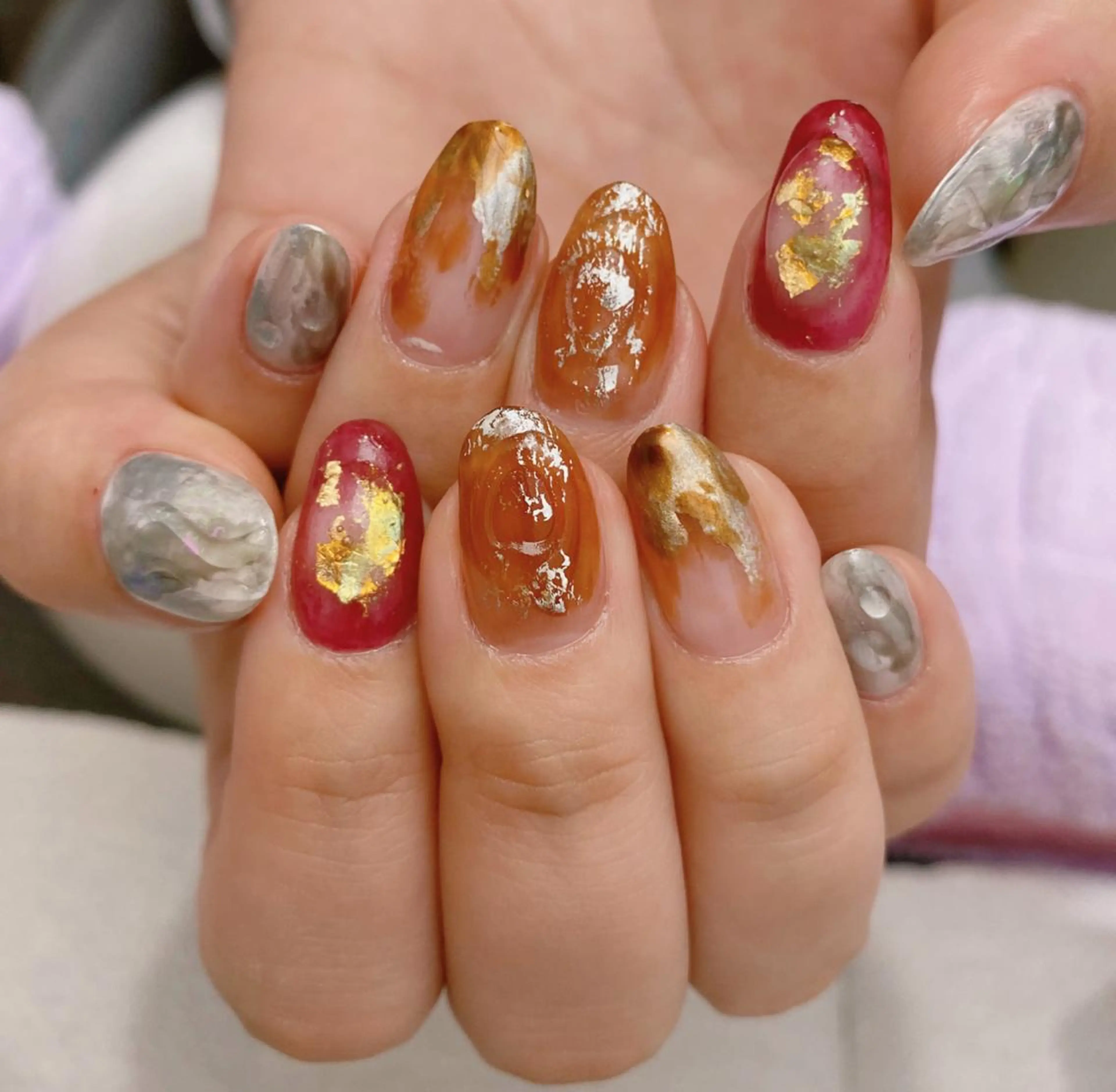 ネイル ニュアンスネイル ハンドネイル ハンドケア u sのネイルデザイン