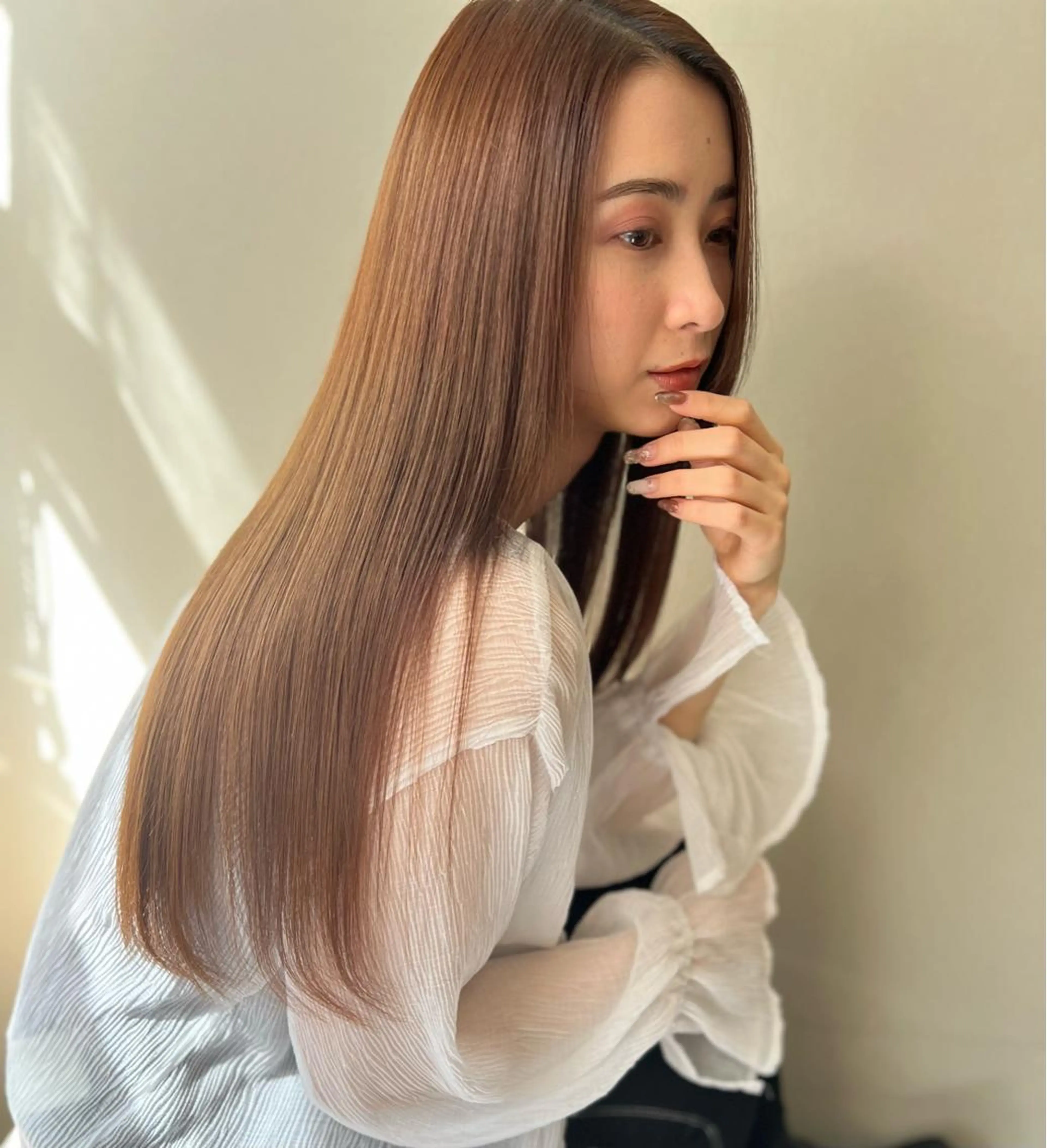 ロング 増田 晃士のヘアスタイル