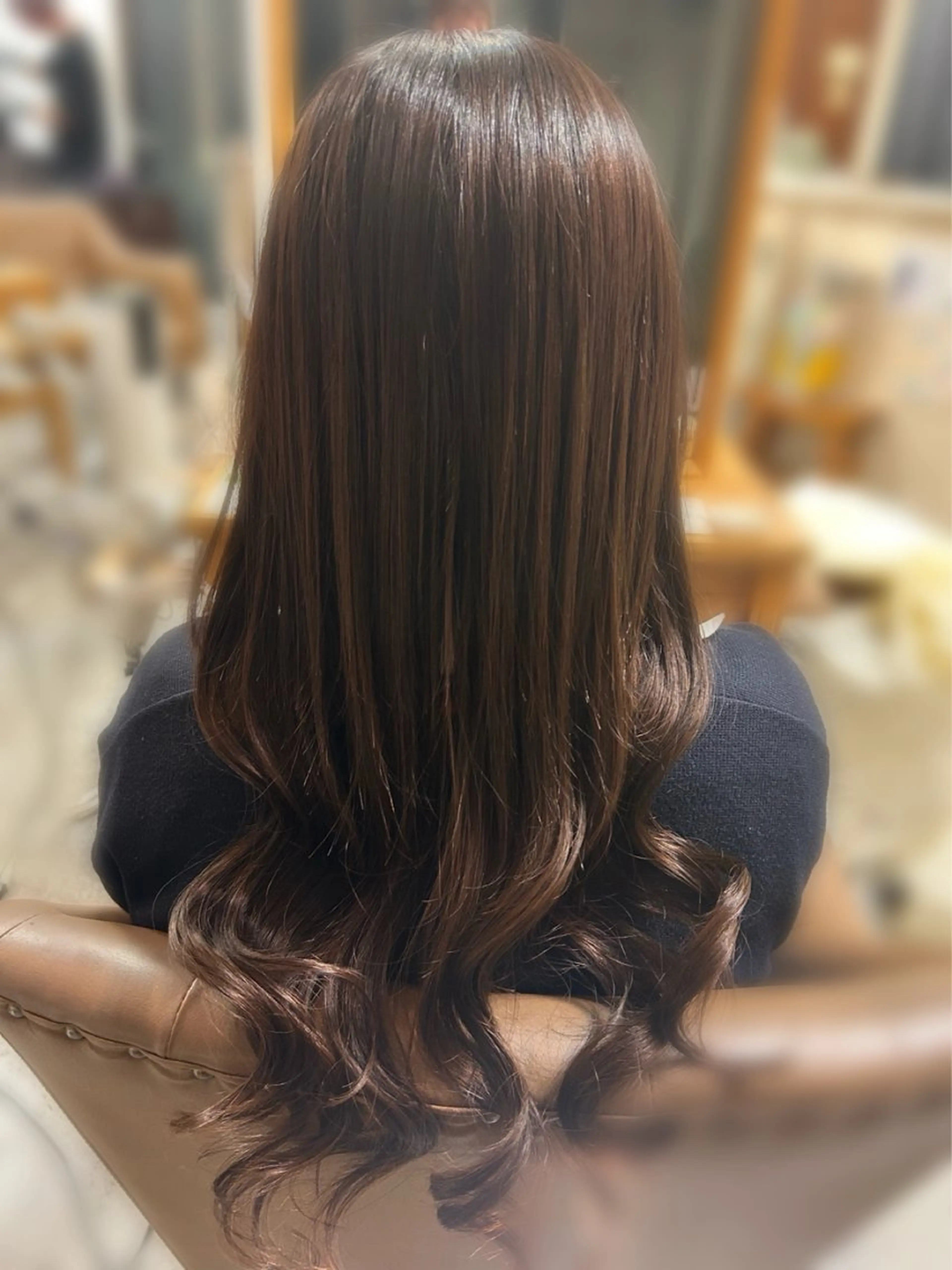 ロング プルエクステ エクステ エクステ SA YAKAのヘアスタイル