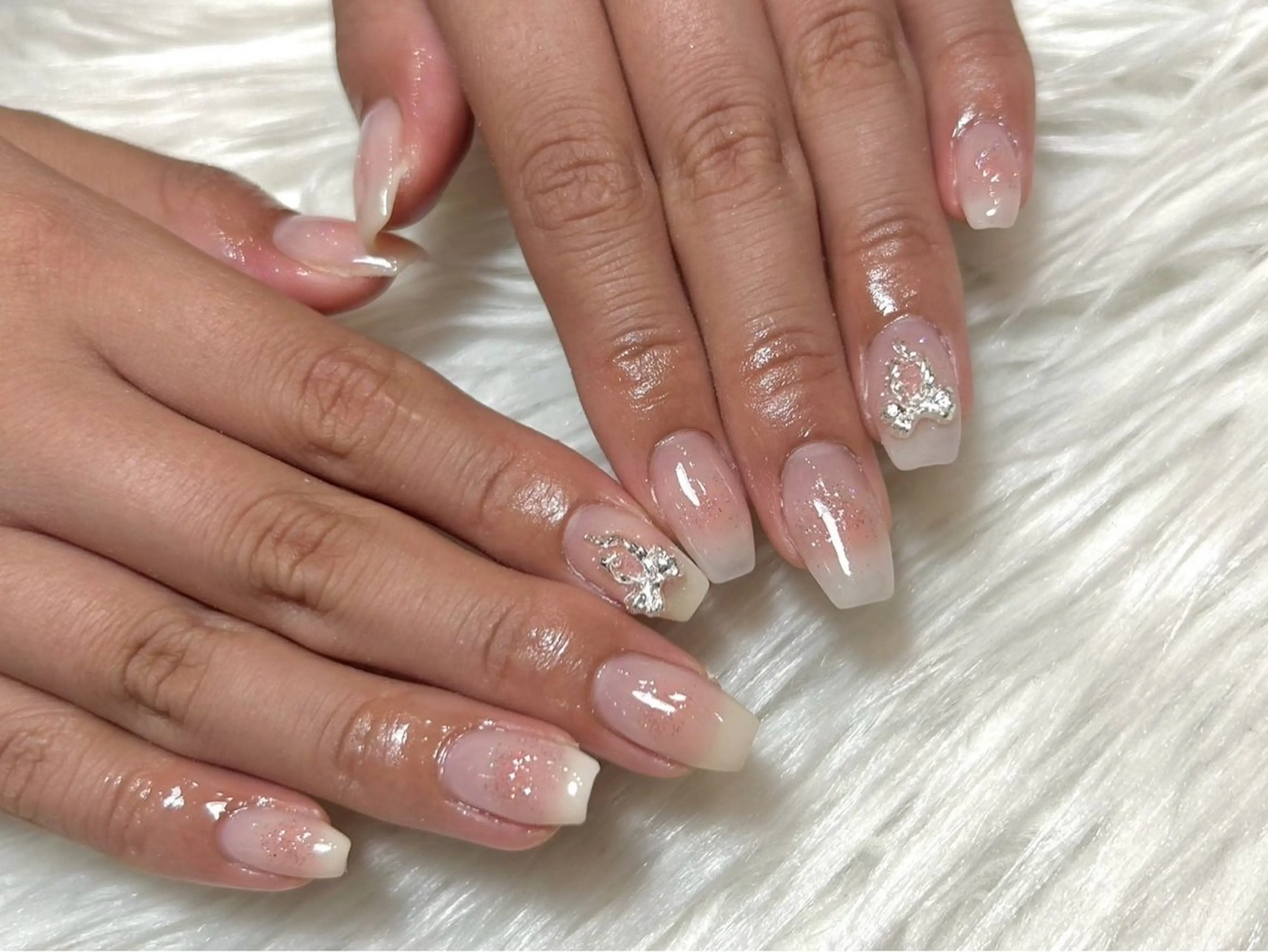 ネイル チークネイル ハンドネイル joieange hinakoのネイルデザイン