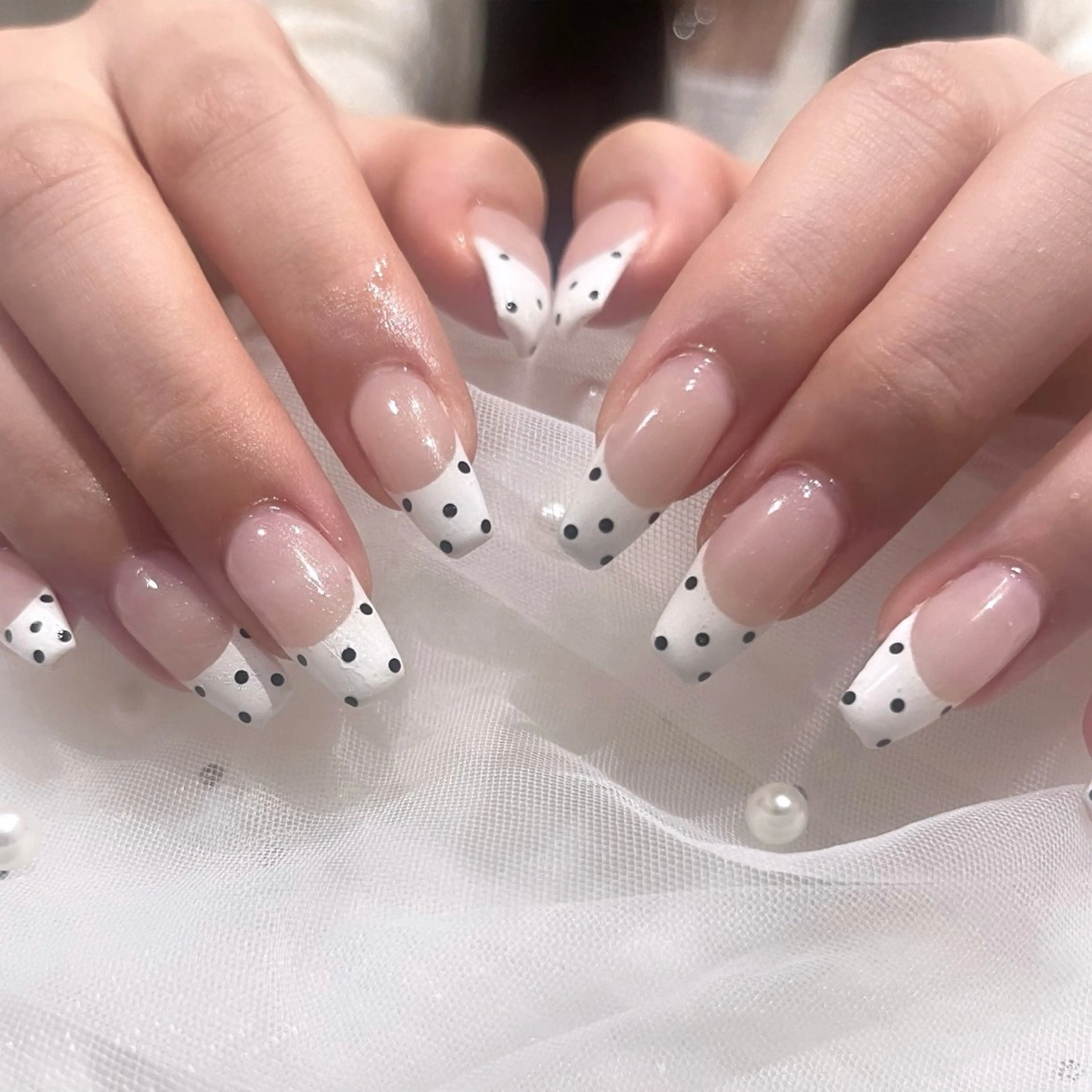 ネイル ハンドネイル 🧁fein. nana🩵のネイルデザイン
