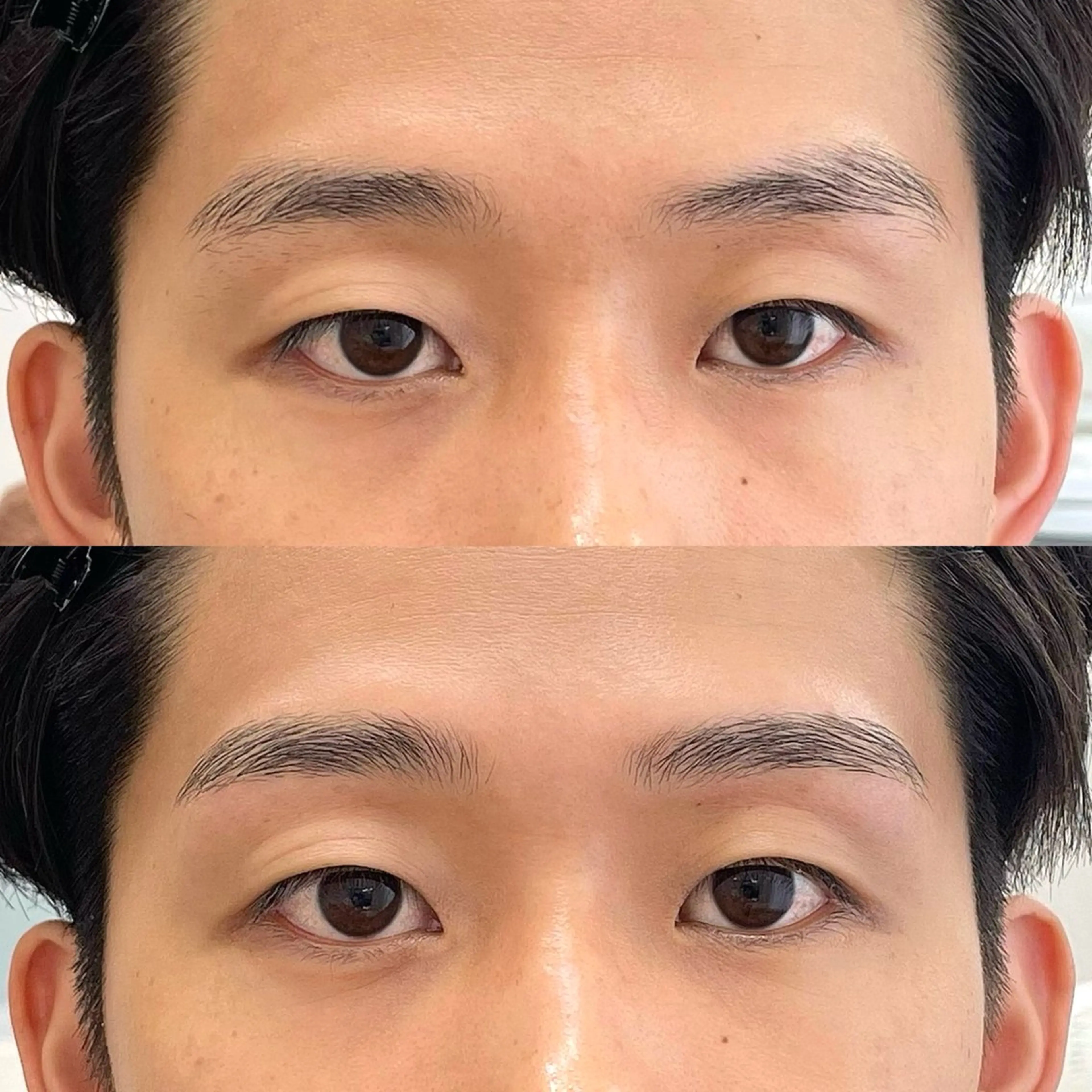 メンズ アイブロウ ハリウッドブロウリフト メンズアイブロウ 眉毛ワックス脱毛 ワックス脱毛 眉カット その他(アイブロウ) Beauty produce salon わたしいろ所属・パーソナルカラー/ メイクレッスン/みきのその他イメージ