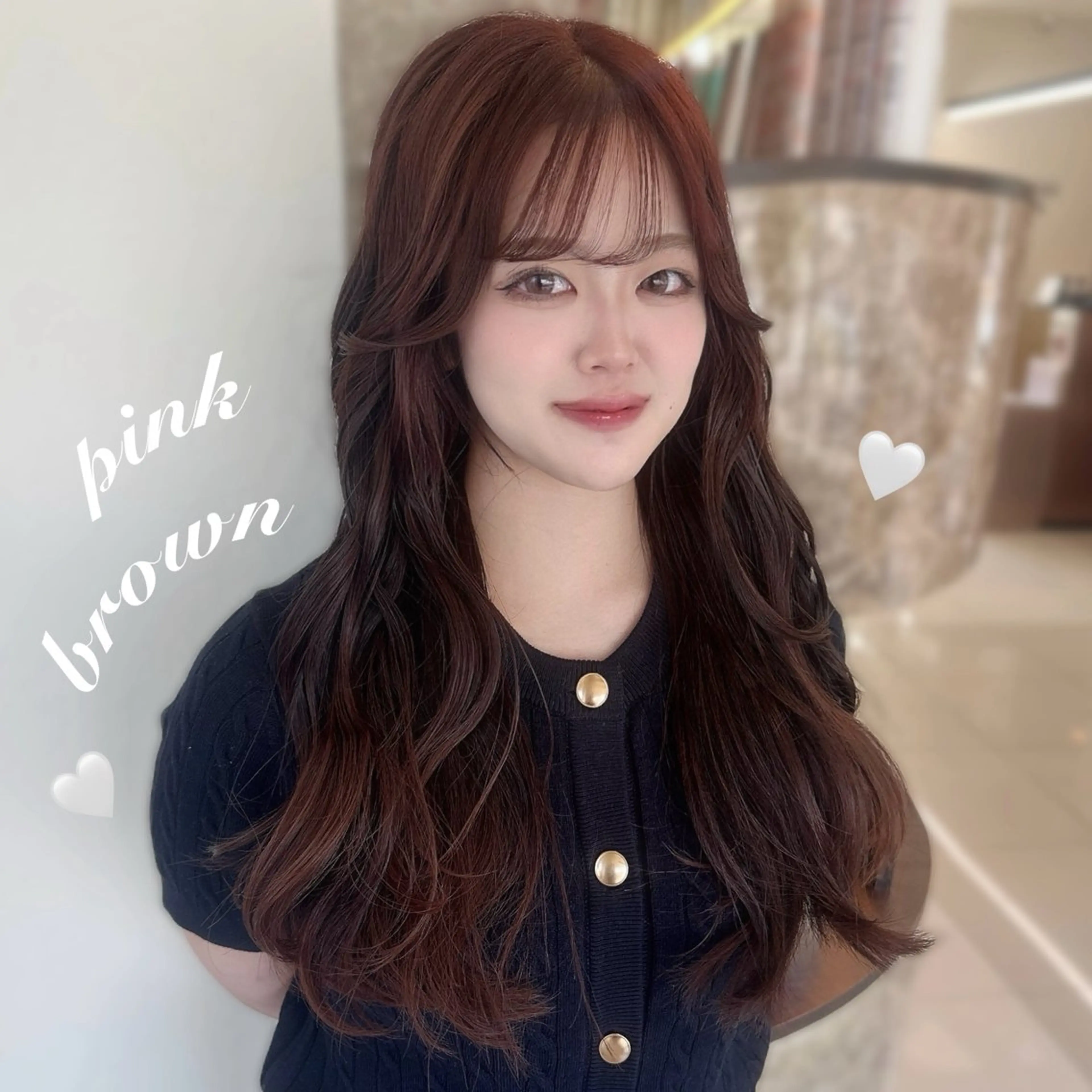 ロング カラー ヘアカラー Wカラー/暖色カラー 🌛🎀 田辺 樹里のヘアスタイル