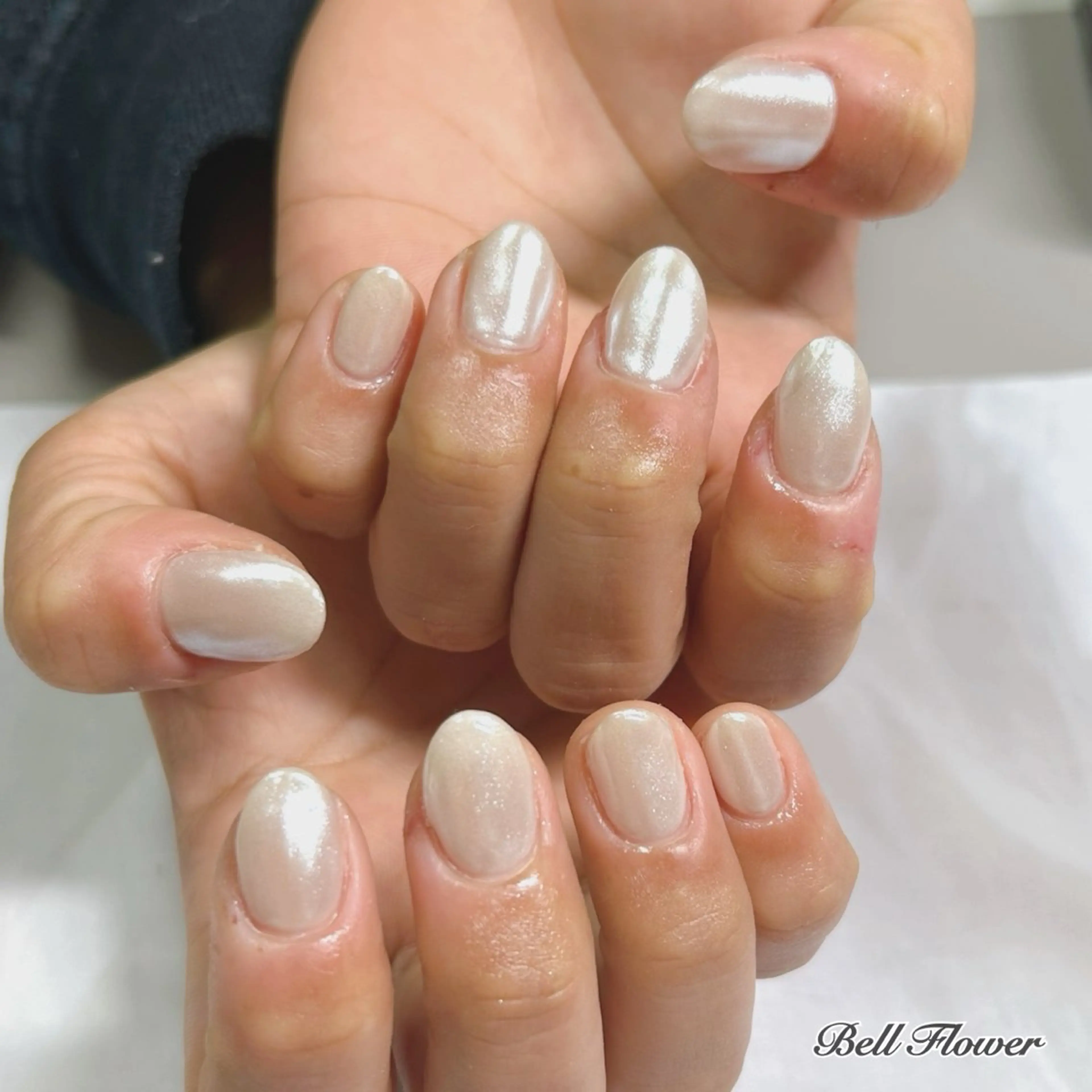 ネイル ハンドネイル Bell Flowerのネイルデザイン