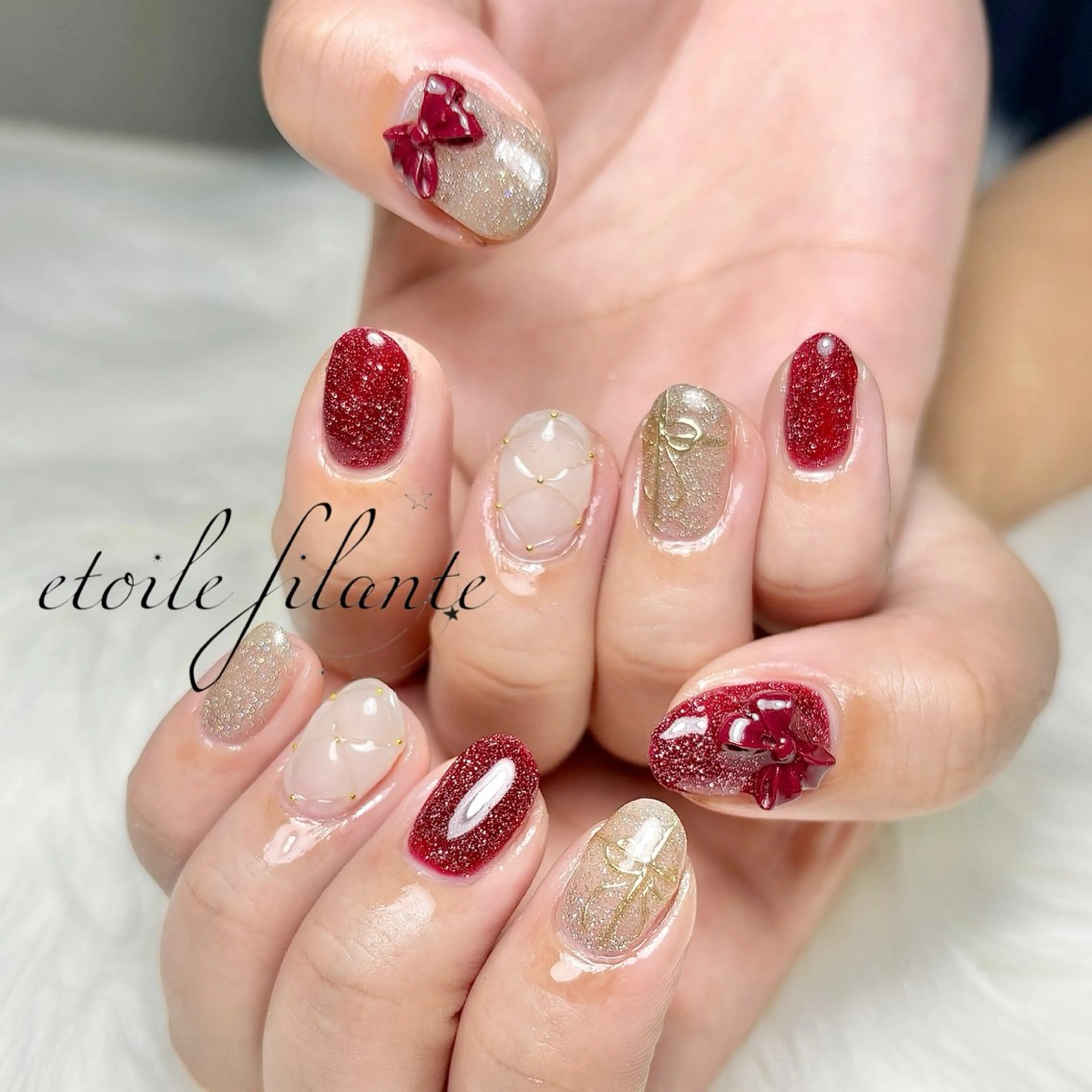 ネイル ハンドネイル etoile filanteのネイルデザイン