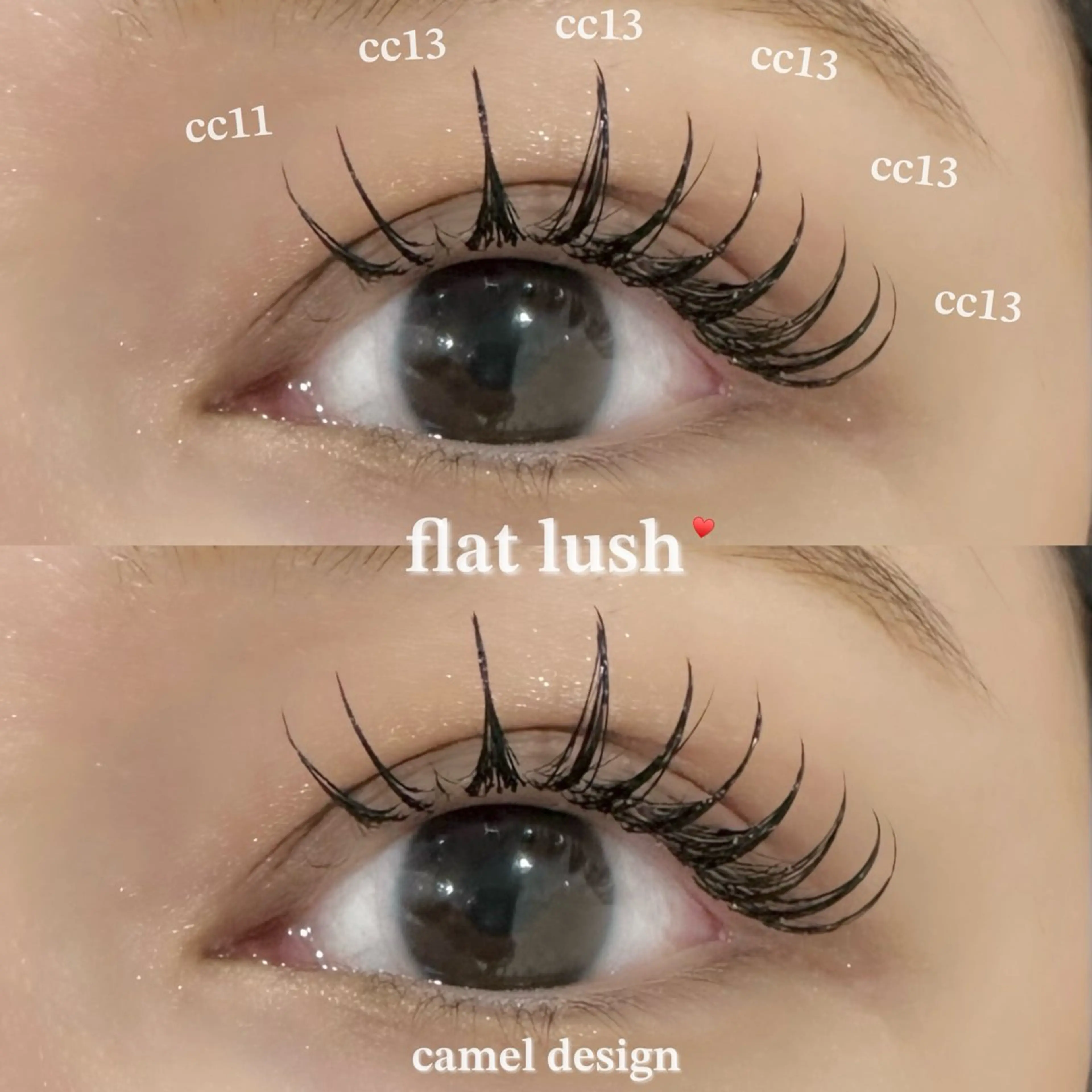 フラットラッシュ100本🌻束感仕上げ（オフ+¥500）/LED・アップワードラッシュ・カラーエクステ変更可+¥1200の写真