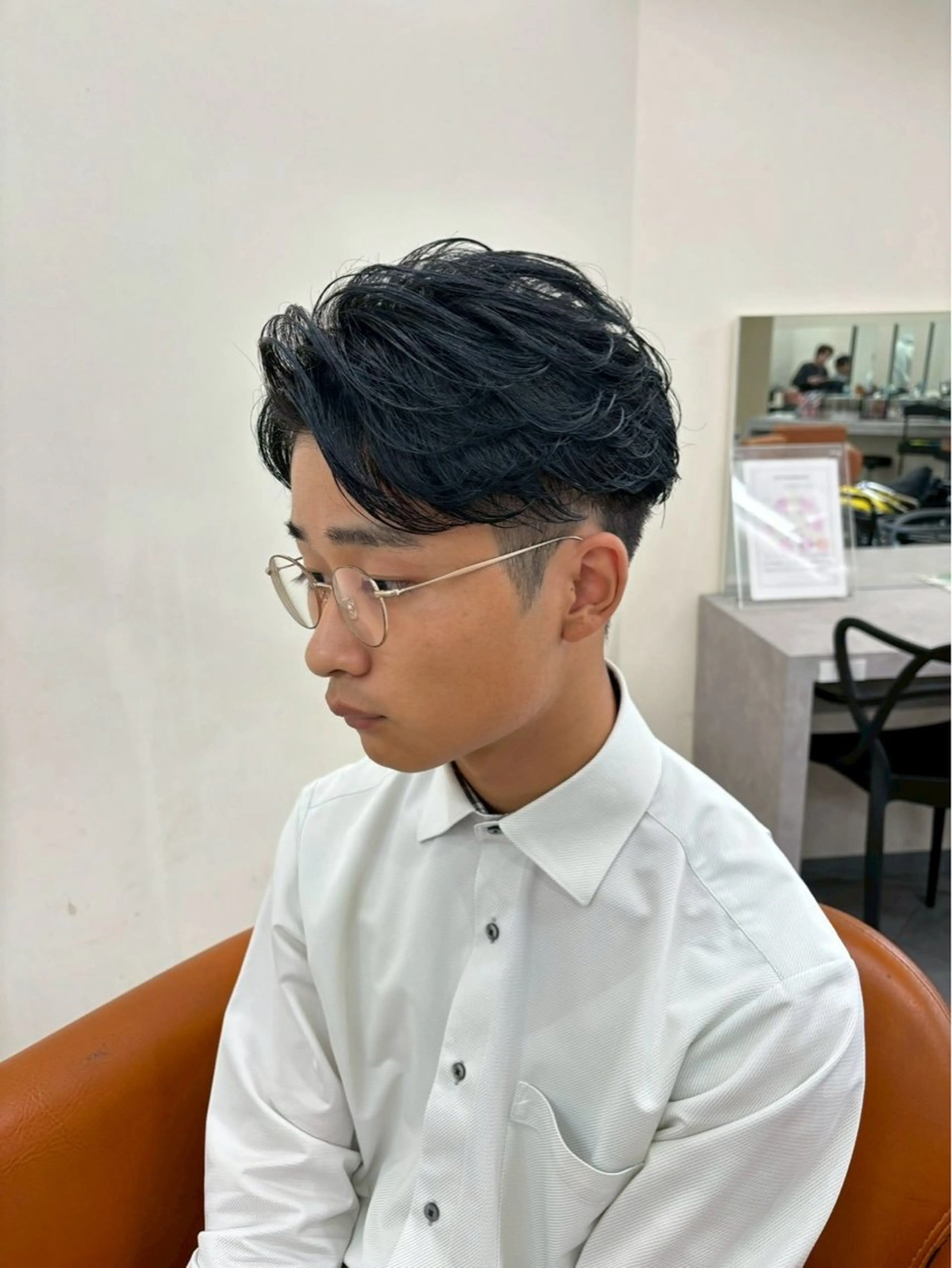 メンズ 京都駅メンズサロン マッシュのヘアスタイル