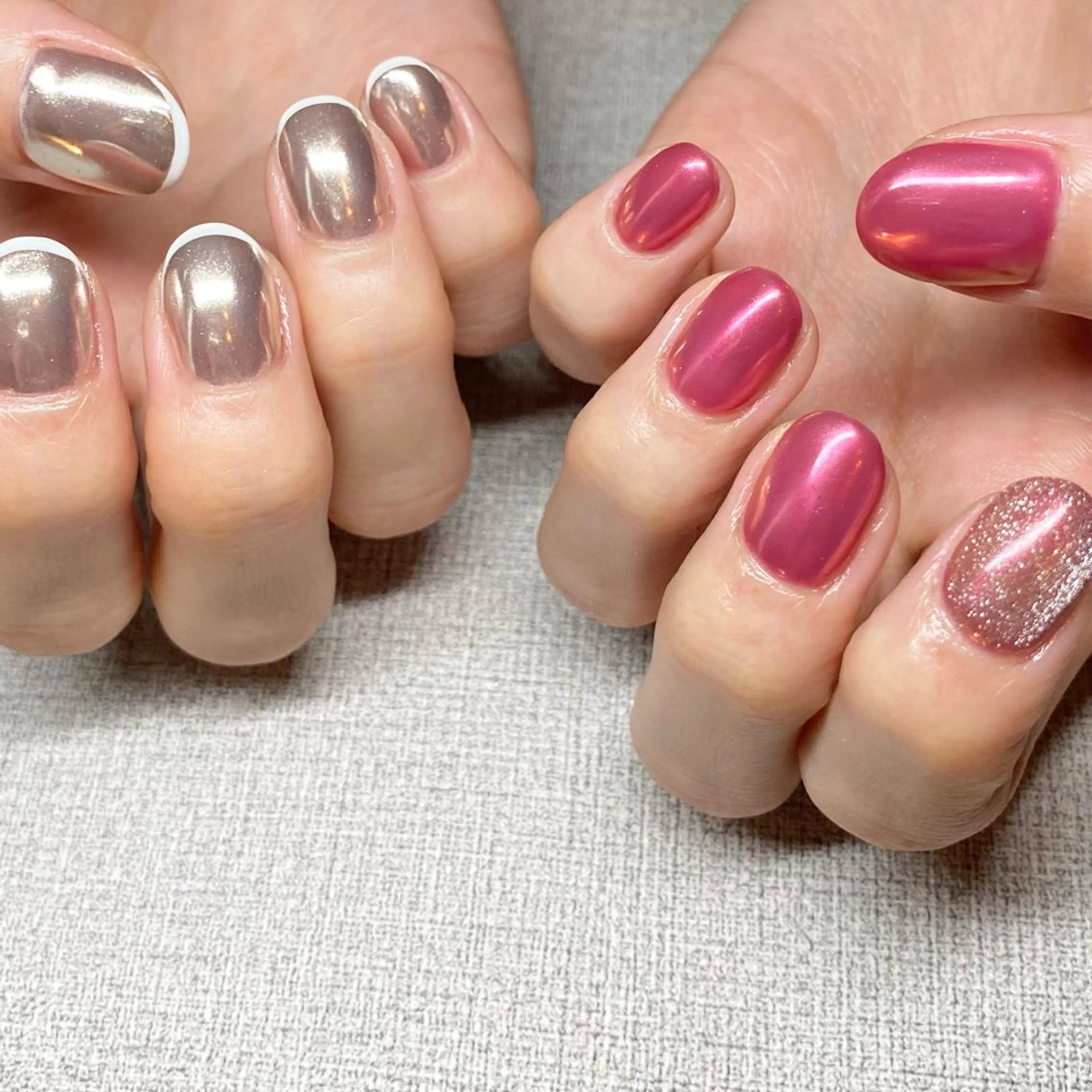 ネイル アートネイル ニュアンスネイル 春ネイル 夏ネイル ハンドネイル 山田 貴子のネイルデザイン