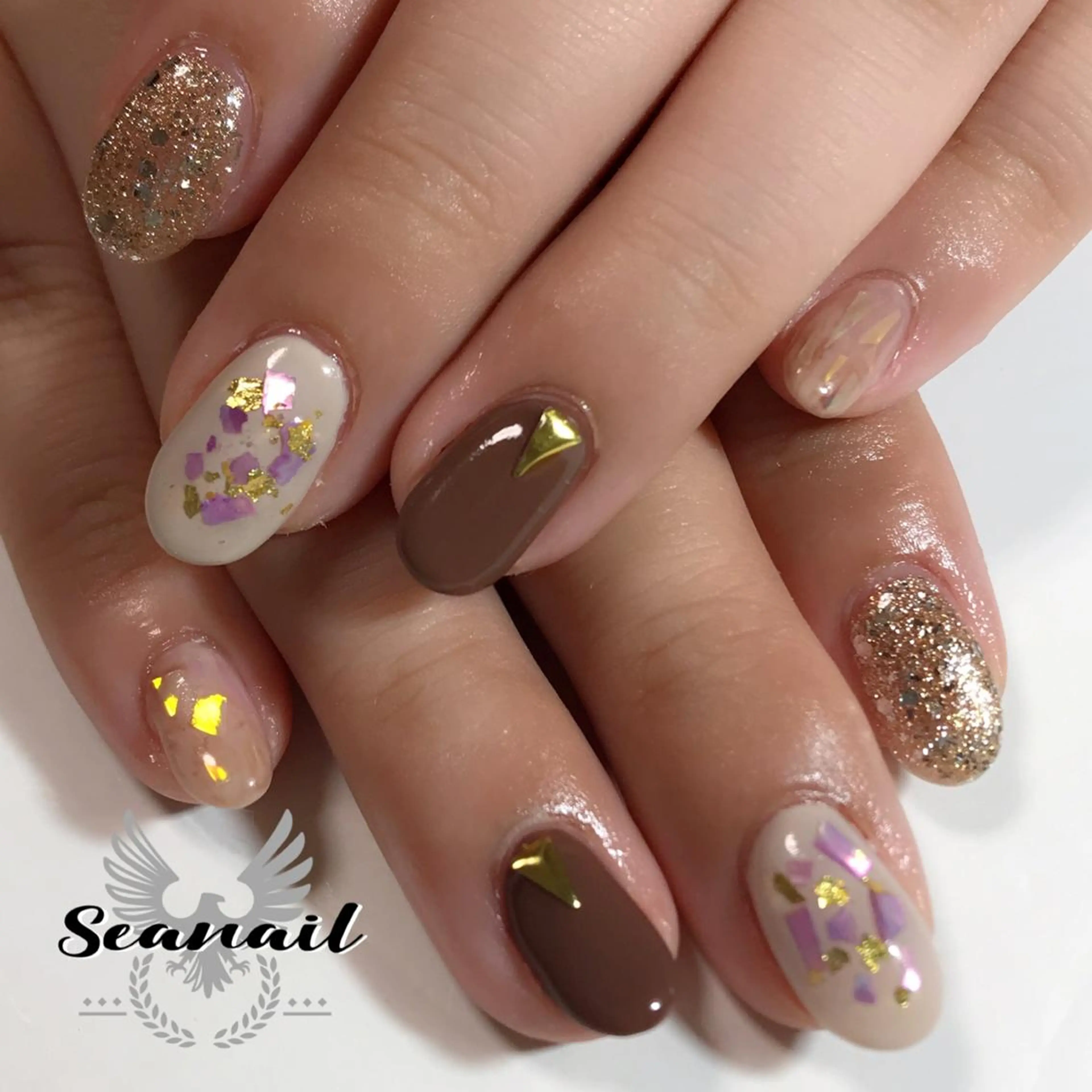 ネイル 小尾 栞のネイルデザイン