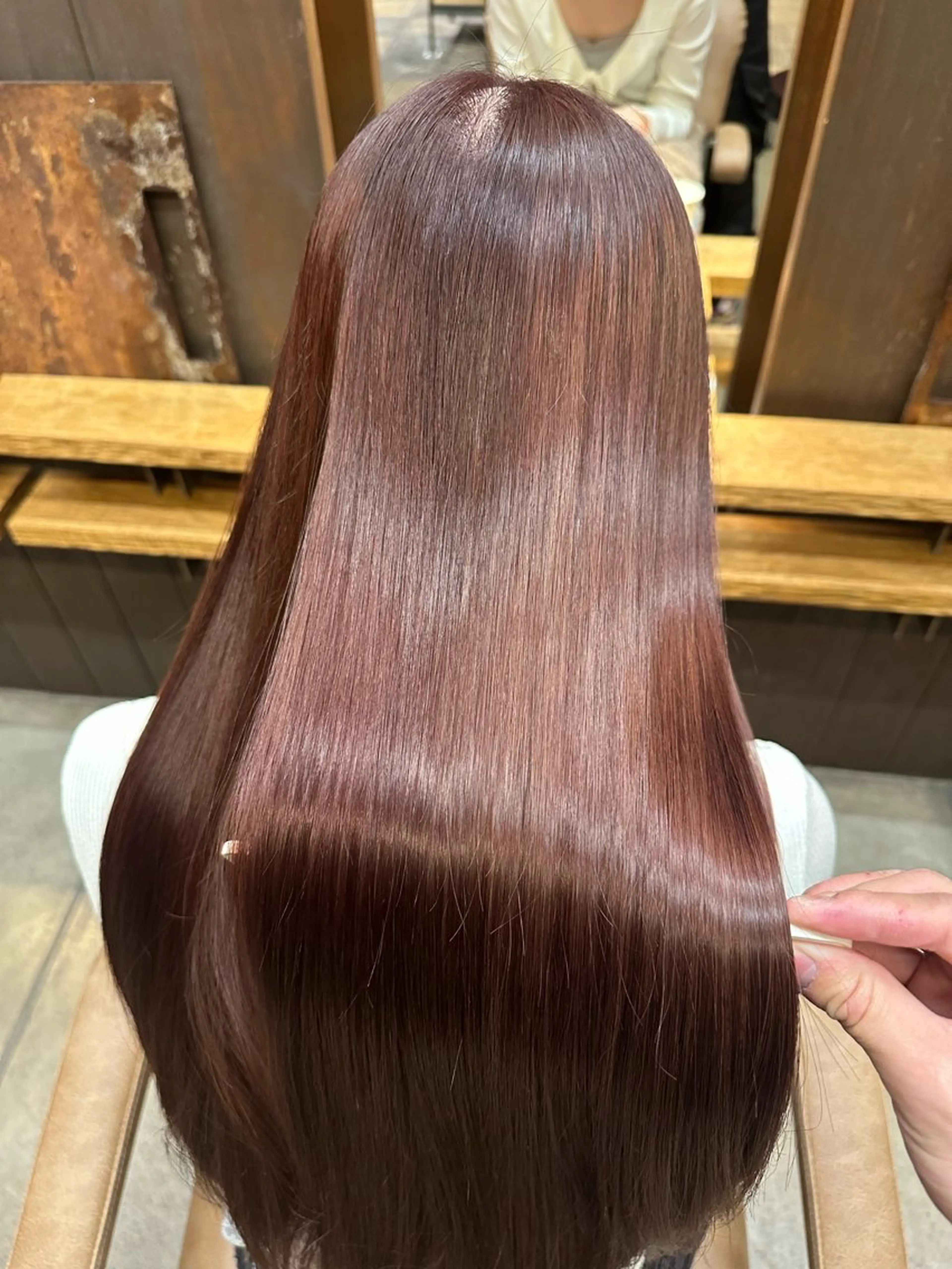 ロング カット ヘアカラー トリートメント 艶カラー／ 今井春汰のヘアスタイル