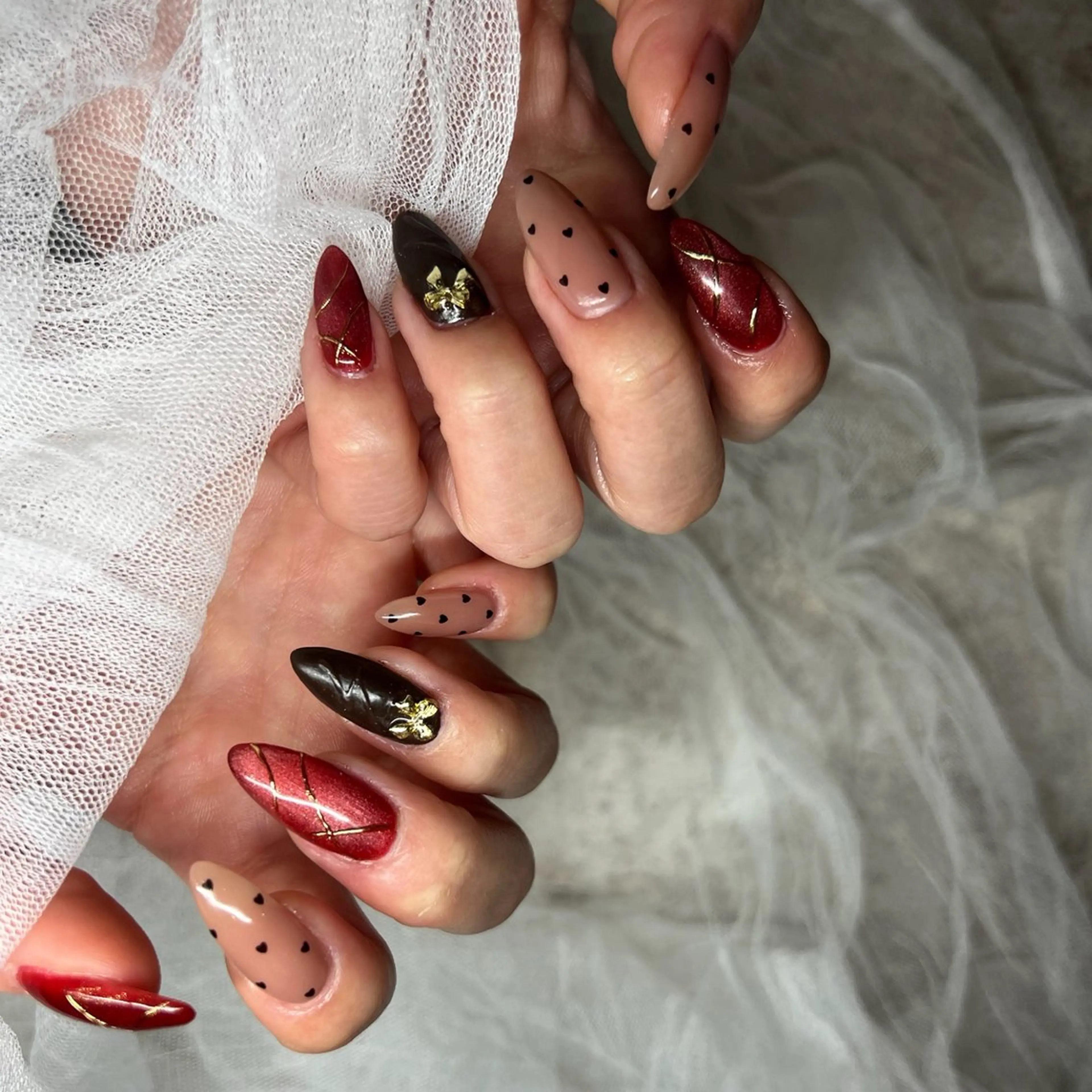 ネイル アートネイル ルミエナ銀座 KATAOKAのネイルデザイン