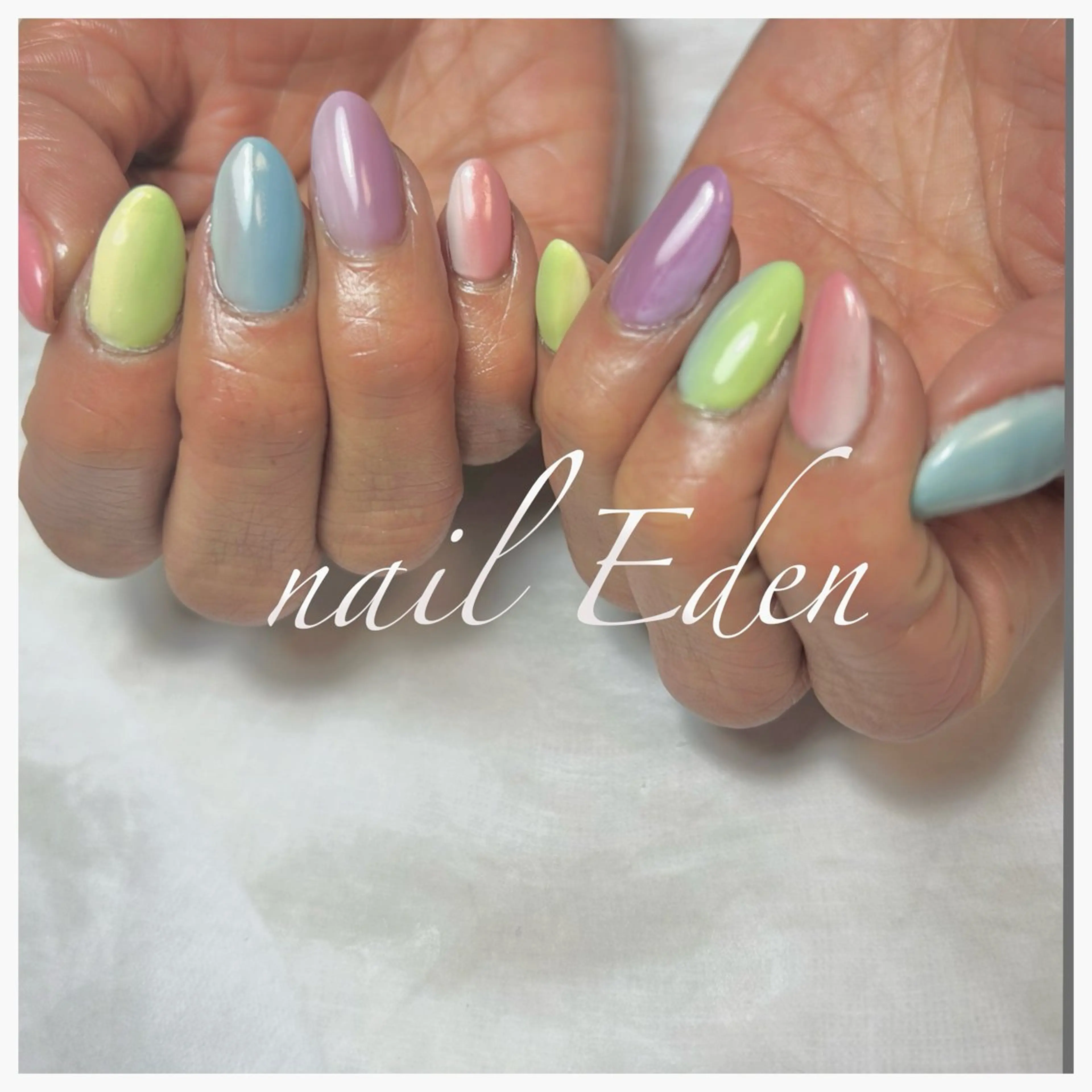ネイル 持ち込み Eden ♾️のネイルデザイン