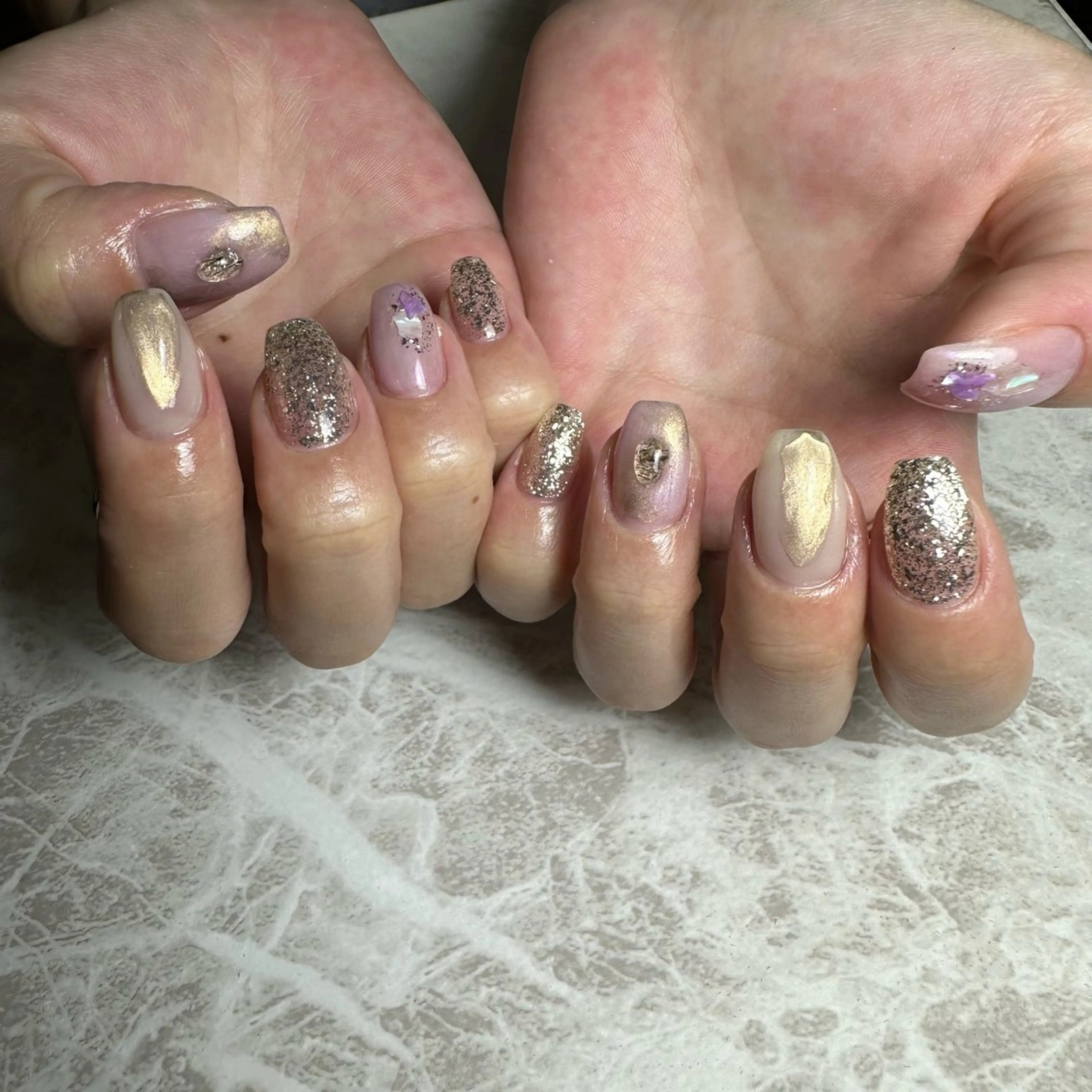 ネイル ハンドネイル 里見 麗のネイルデザイン