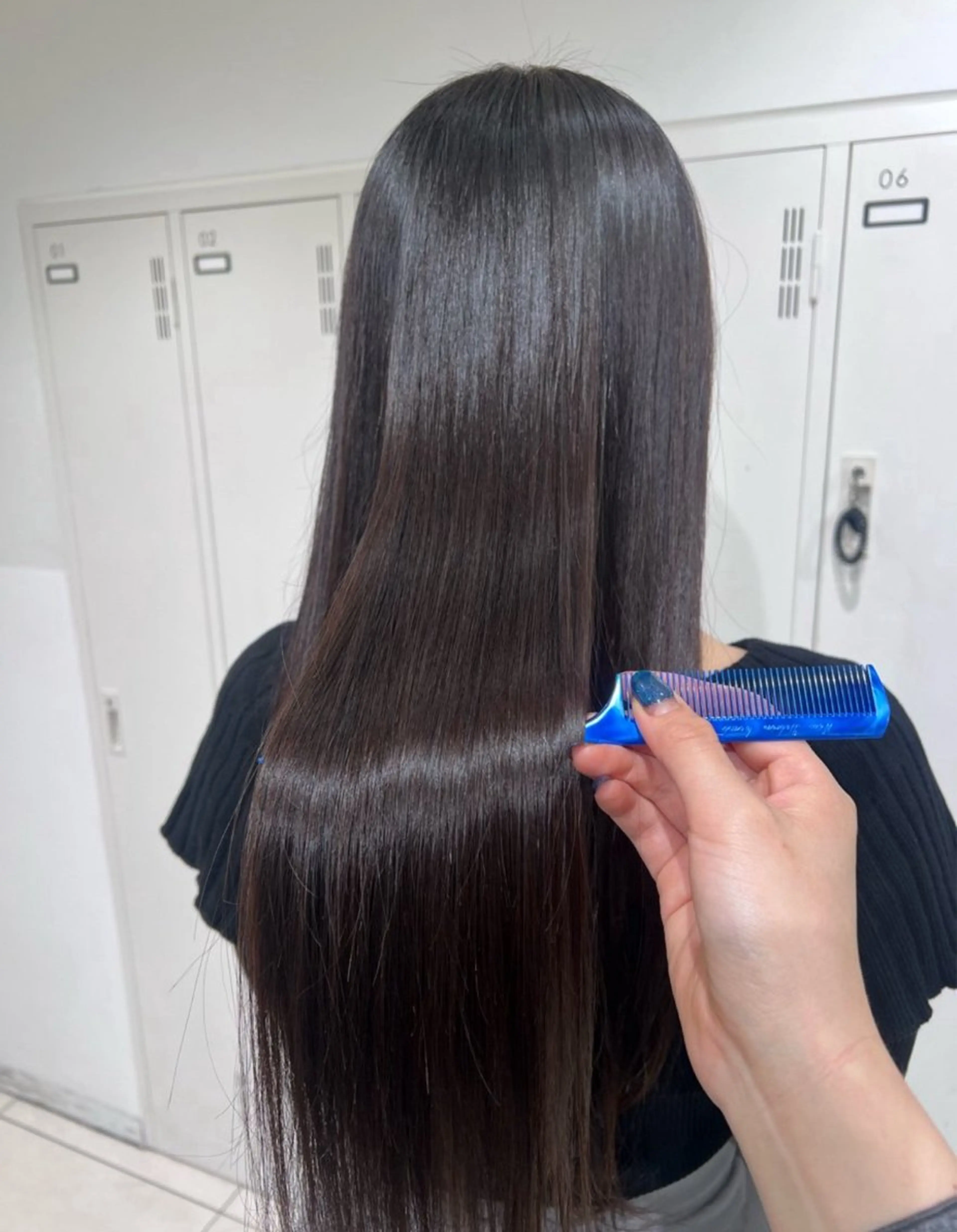 ロング 縮毛矯正特化🫧✨ ヒュウガのヘアスタイル