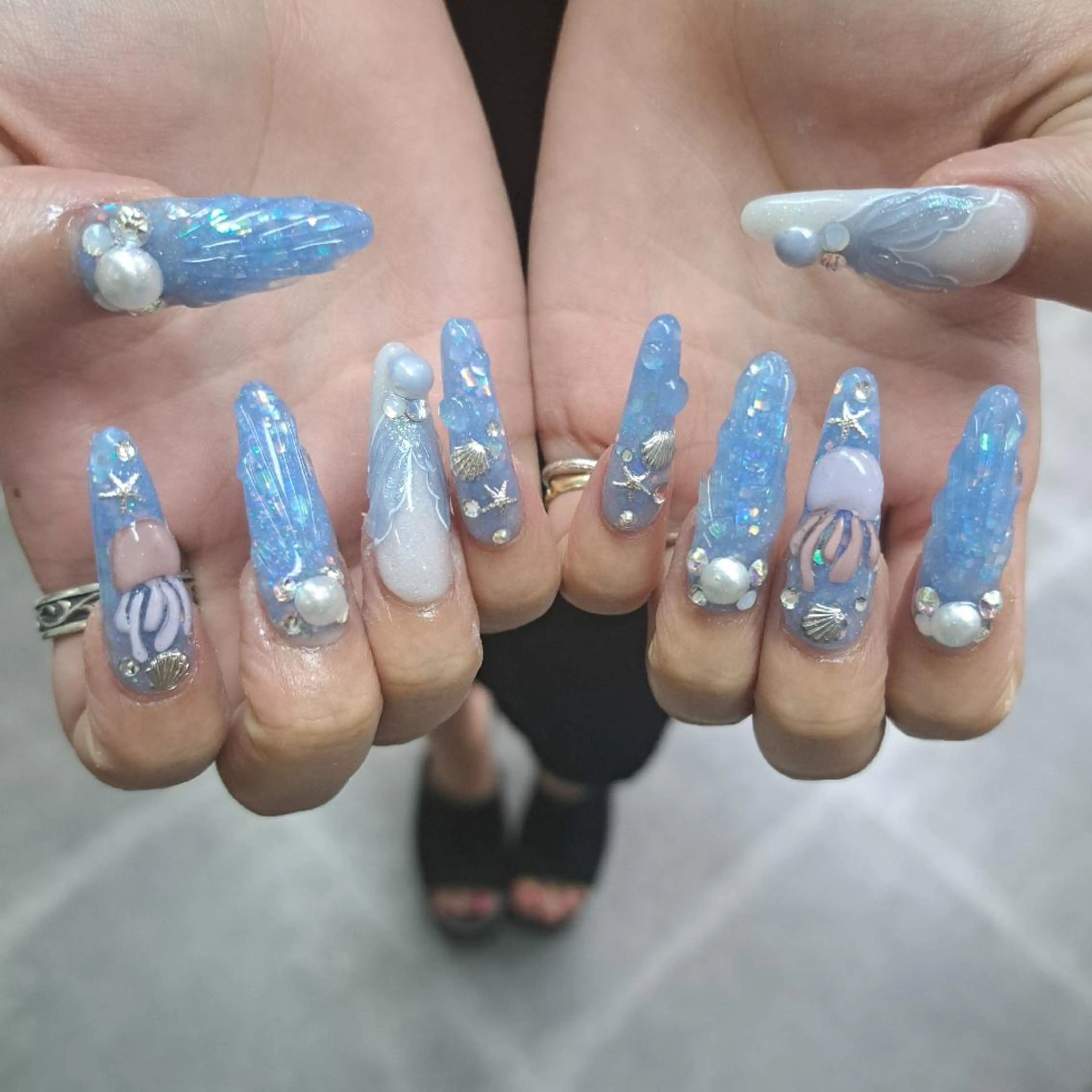 ネイル Nail mood デザイン持ち込みokのネイルデザイン
