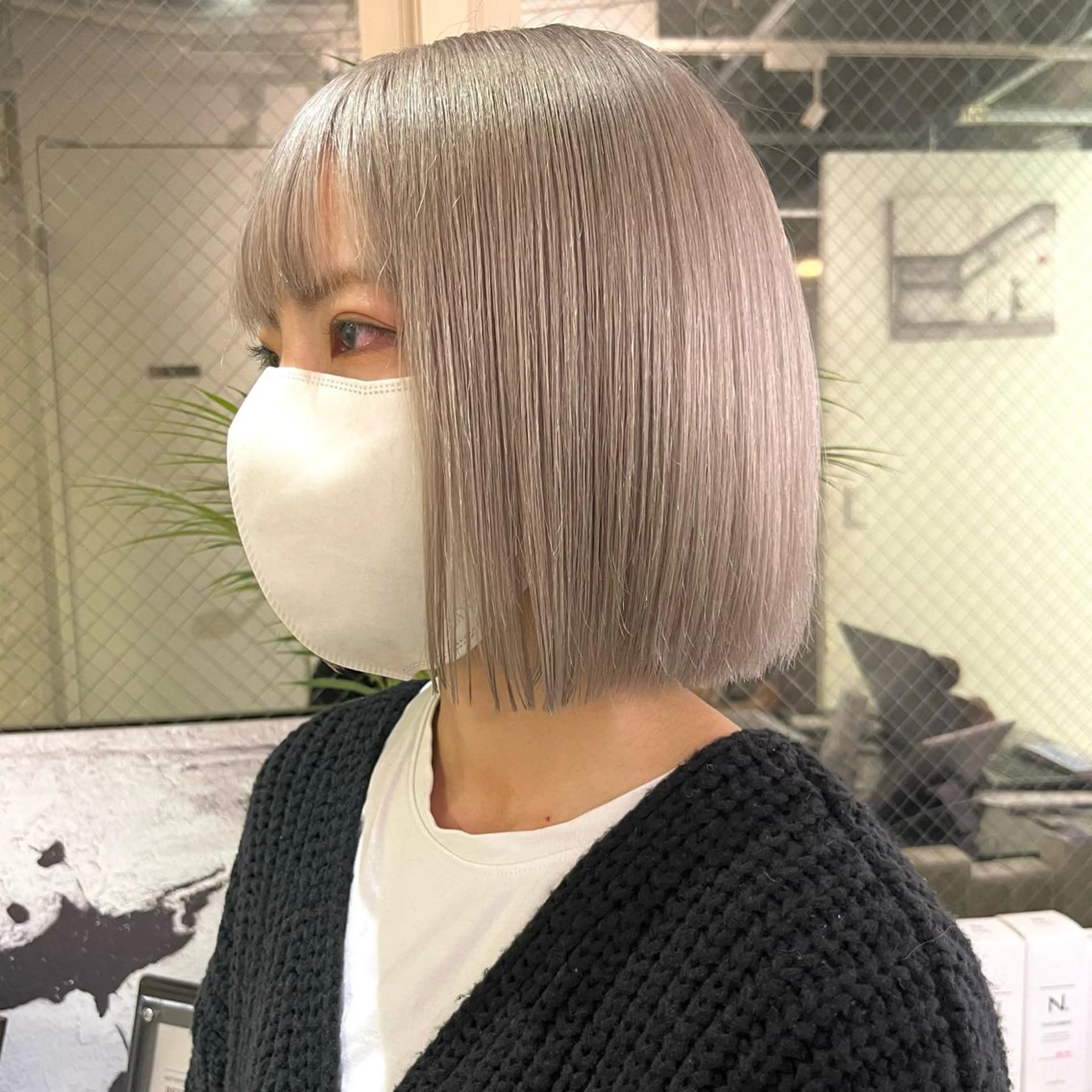 カラー カット ヘアカラー トリートメント エクステ ヘアセット 渋谷🎨ハイトーン× エクステ🎨レンのヘアスタイル