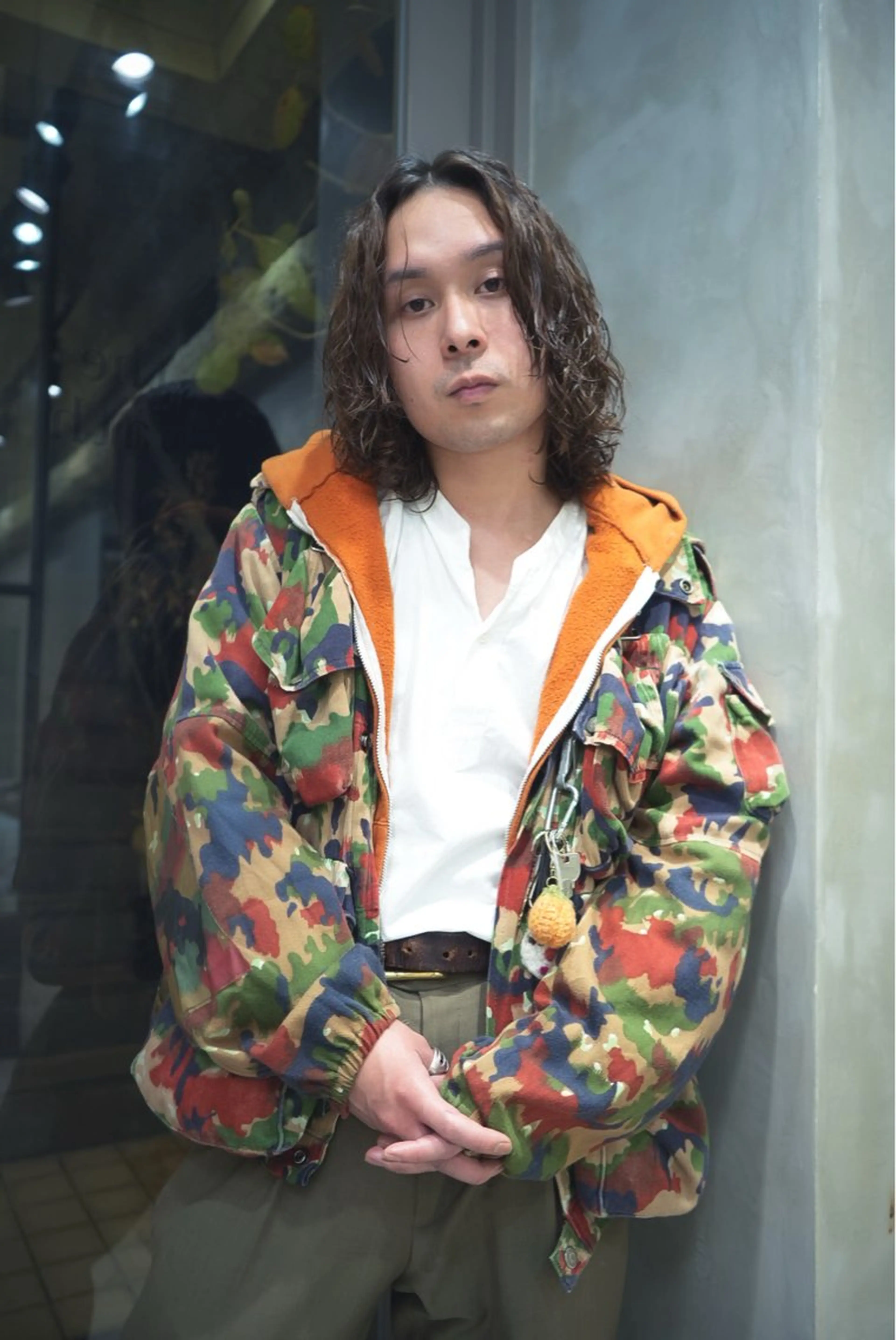 ミディアム パーマ ミディアムパーマ スパイラルパーマ the path Seiyaのヘアスタイル