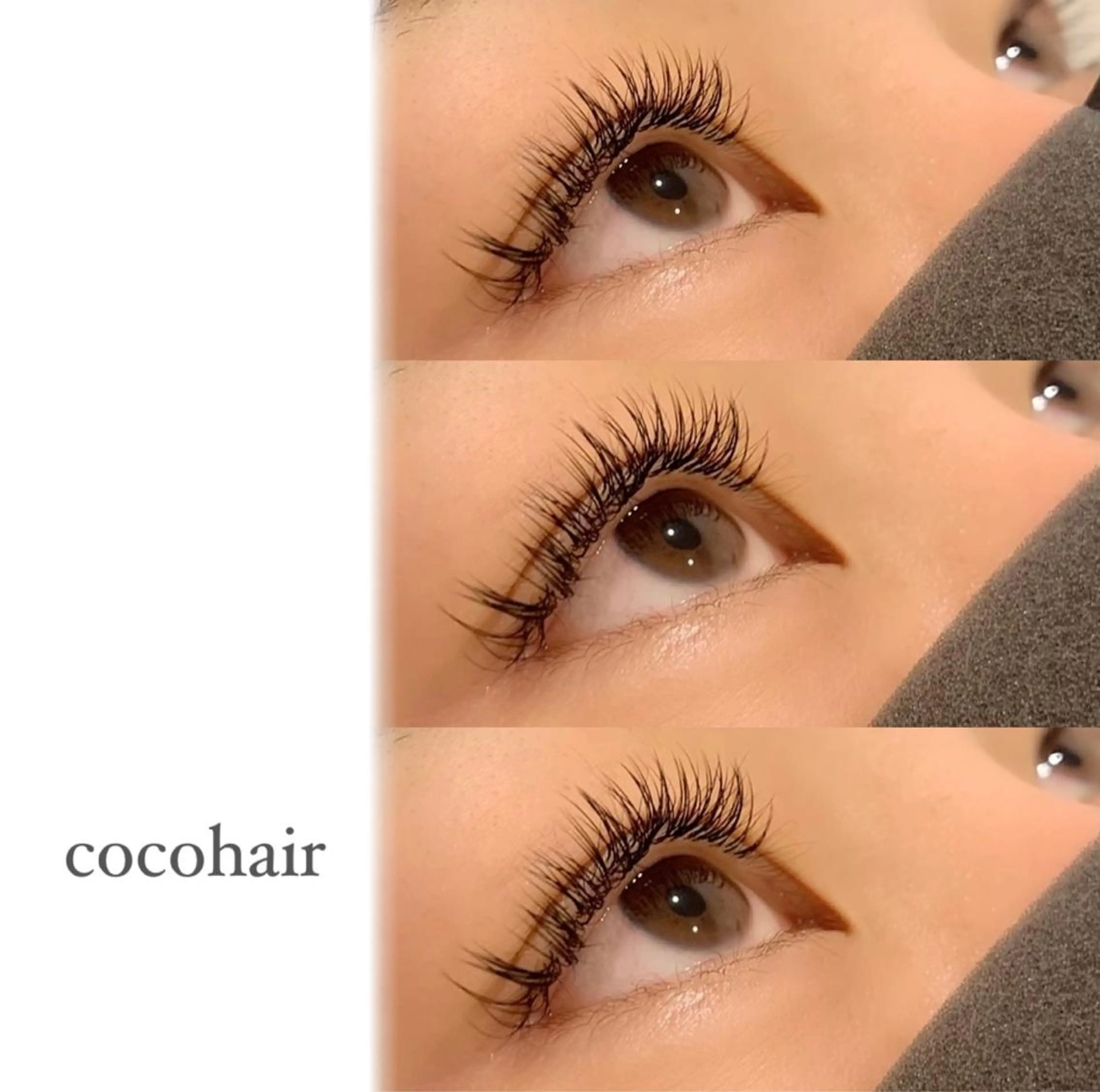 マツエク・マツパ マツエク cocohair マツエク，パーマ専門のマツエク・マツパデザイン