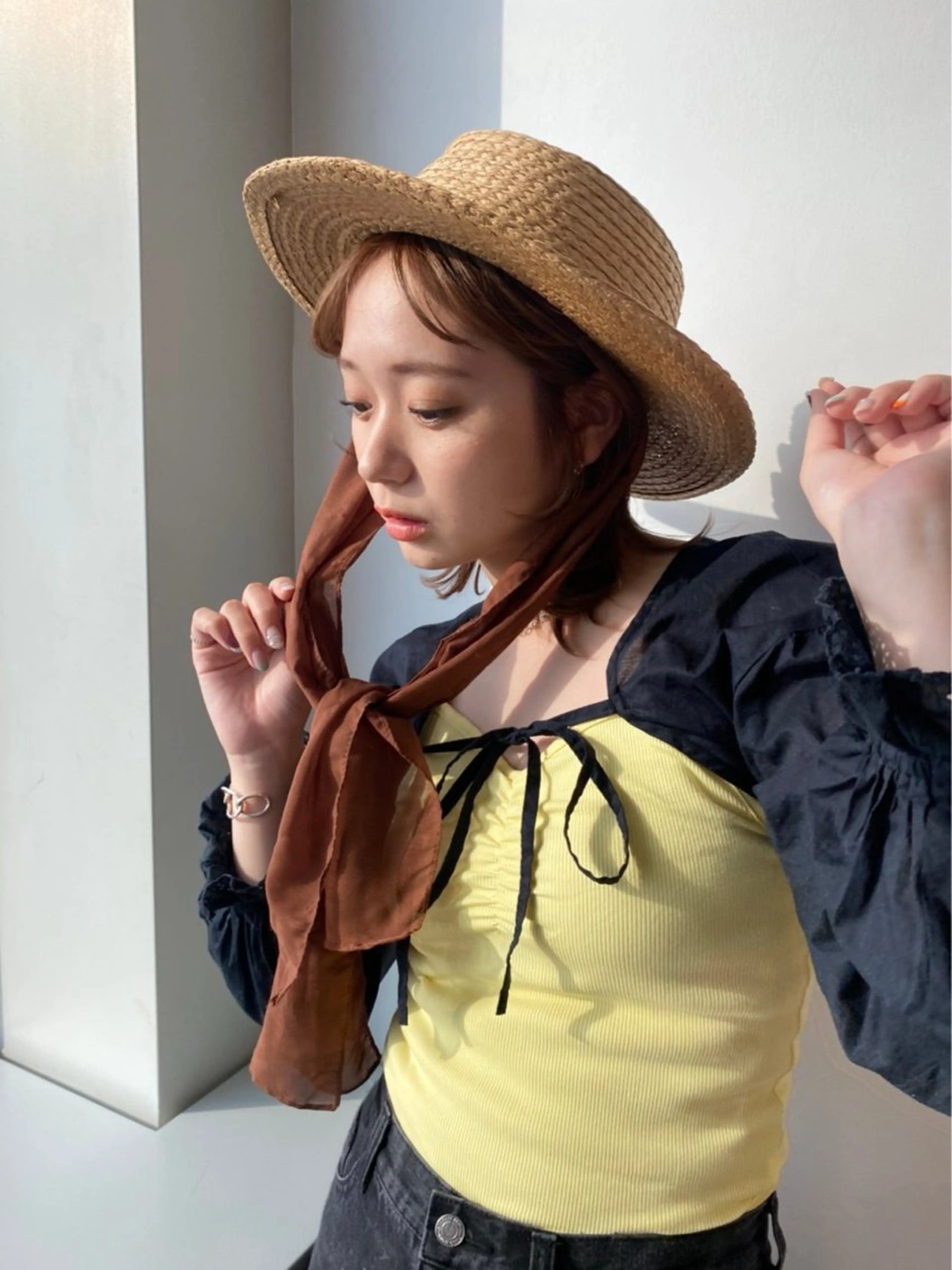 カラー カラーモデル募集/ あやね☁໒꒱·ﾟのヘアスタイル