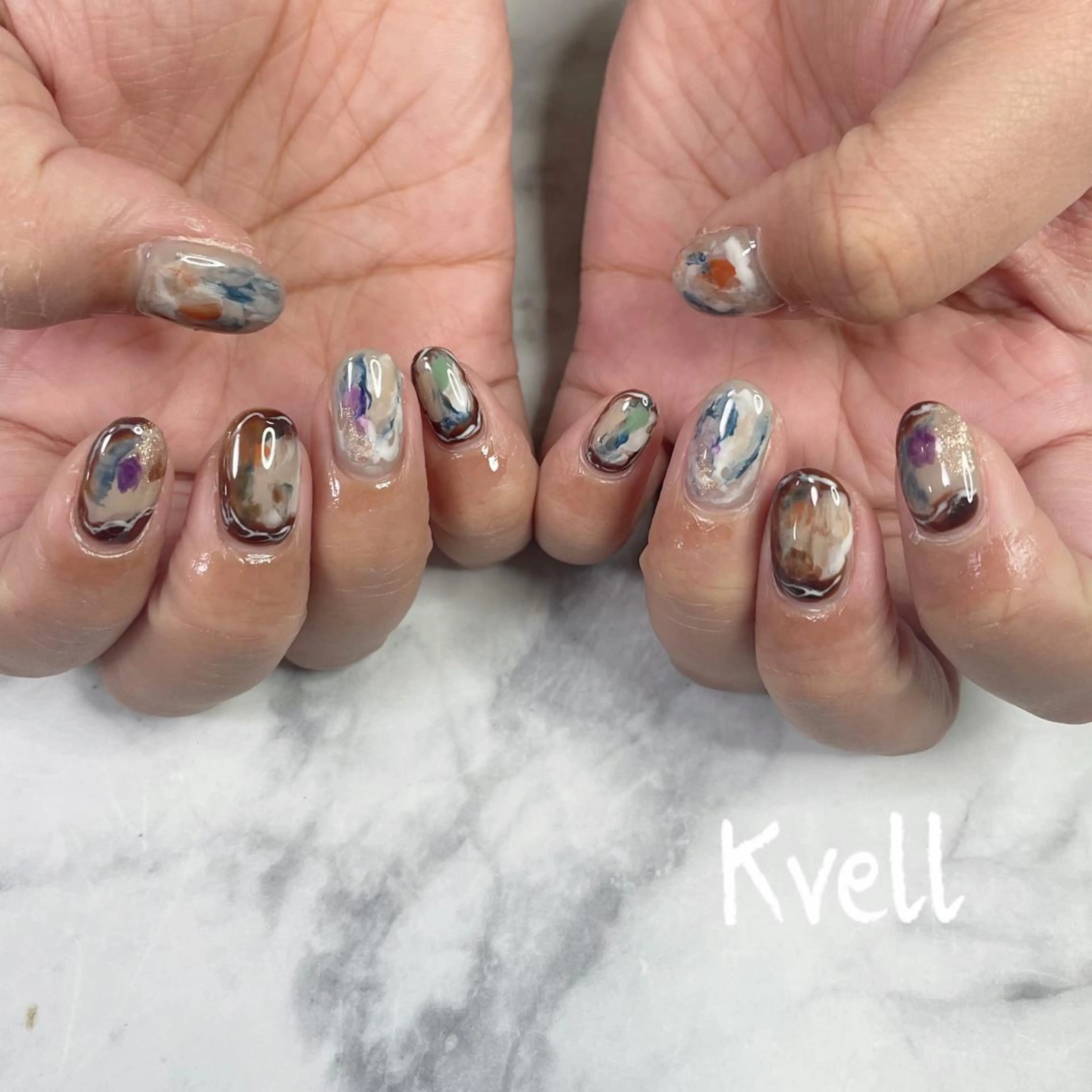 ネイル ハンドネイル nail salon  Kvell所属・nailsalon Kvellのネイルデザイン