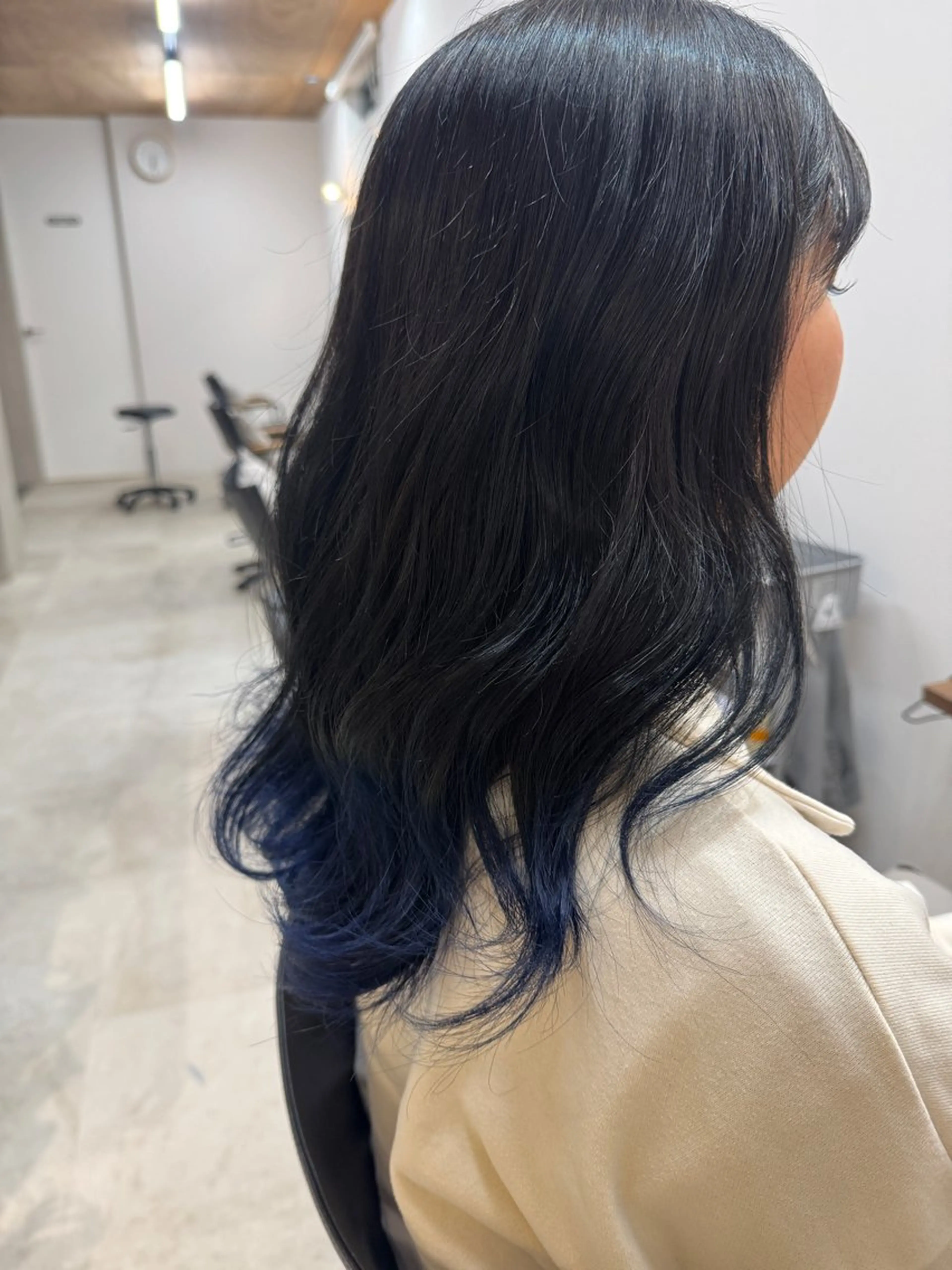セミロング カラー Sun./山口市 Natsuのヘアスタイル