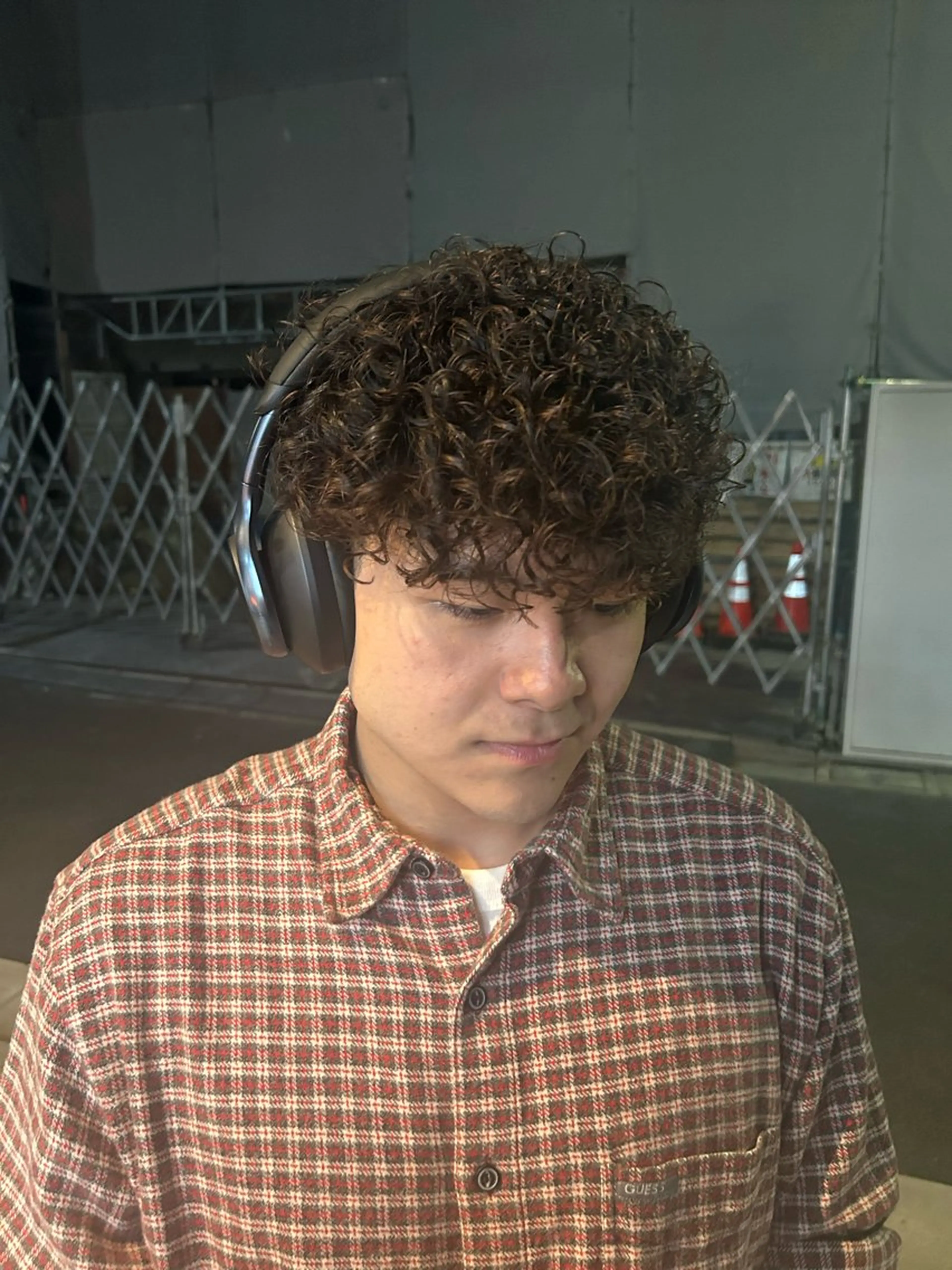 パーマ メンズ fifth 安次富　泰雅のヘアスタイル