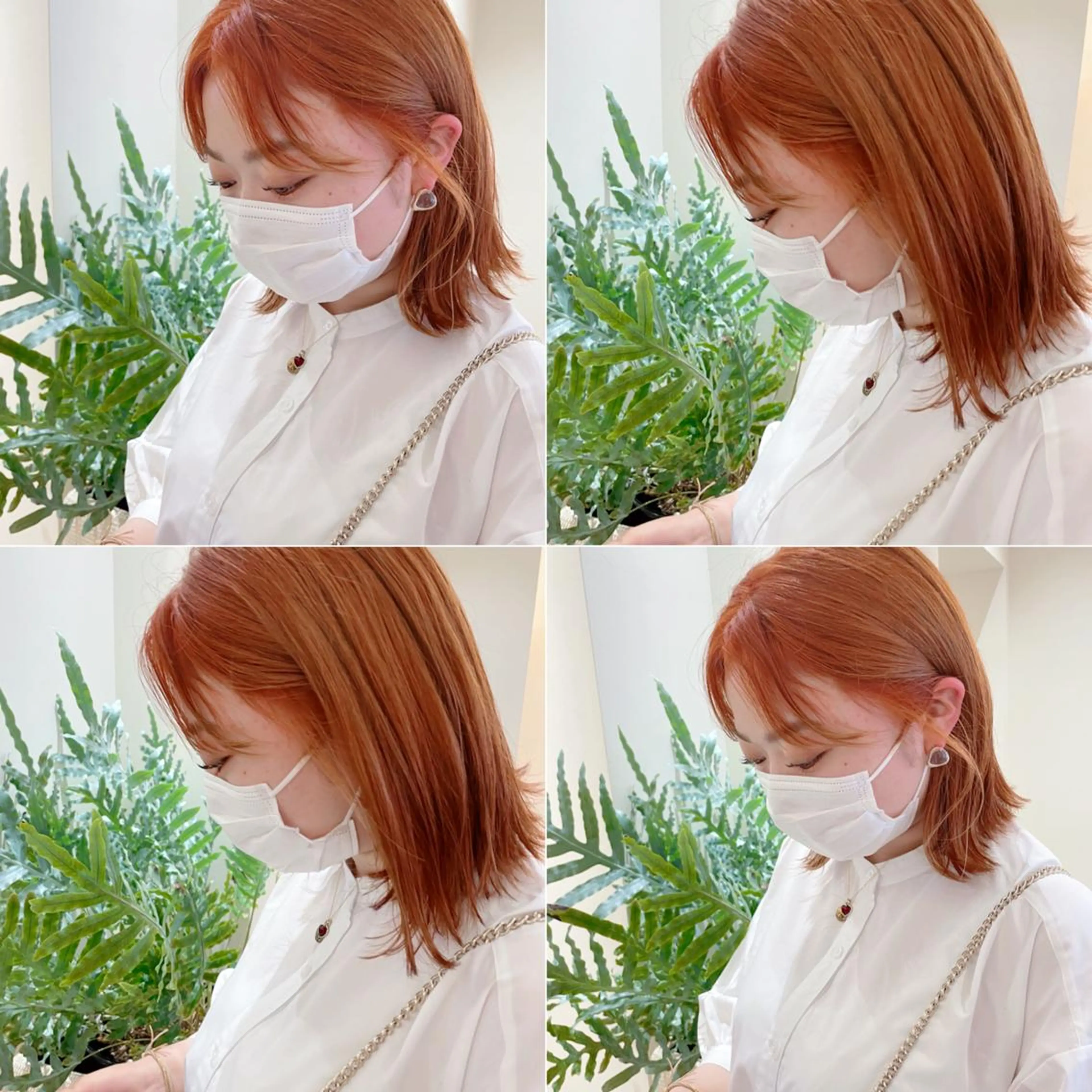 カラー ベージュカラー オレンジ オレンジベージュ Ammy 池袋所属・韓国ヘア&耳ツボ💎 池袋/himeriのその他イメージ