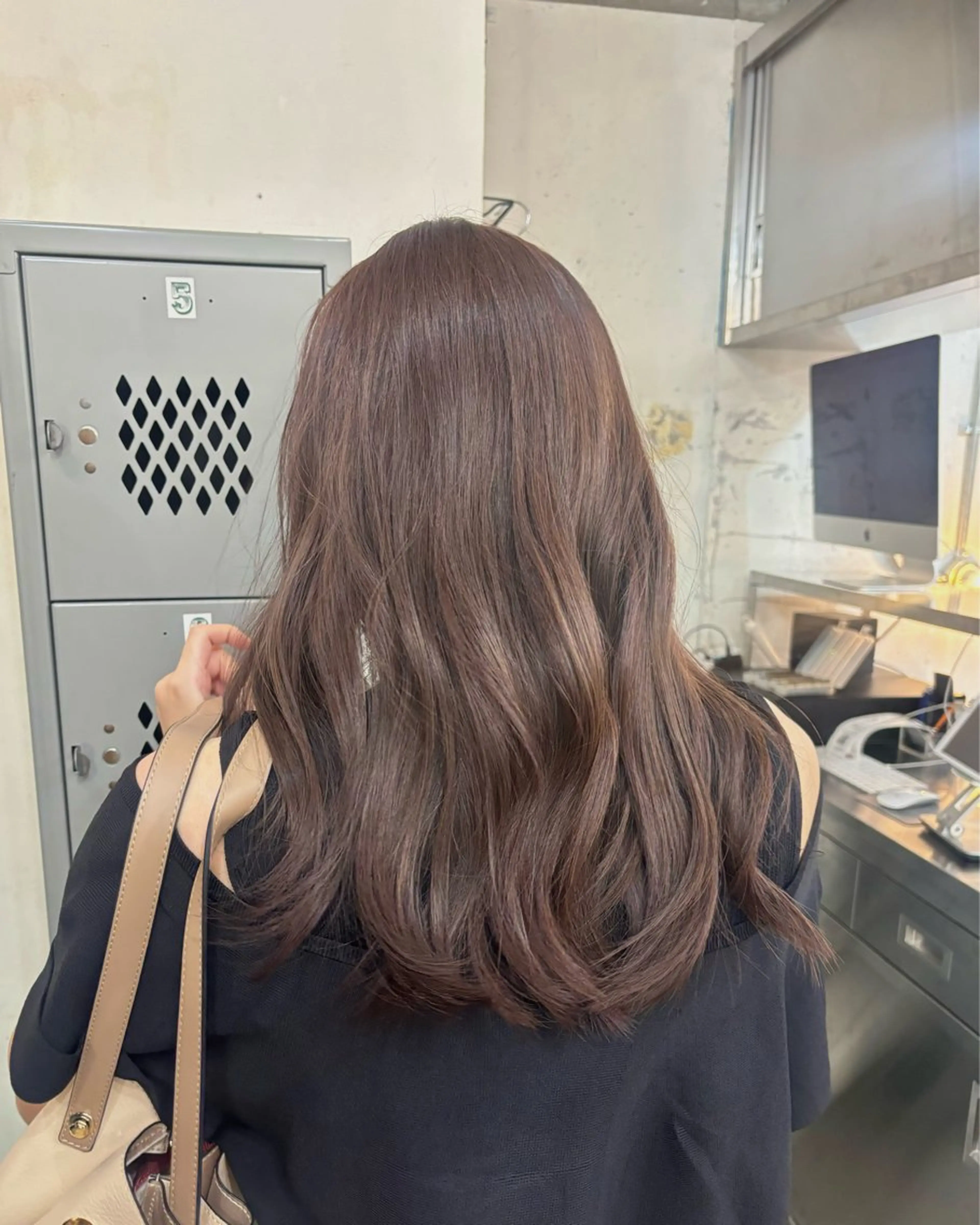 ロング カラー カット ヘアカラー トリートメント kaze代官山 🪽kanameのヘアスタイル