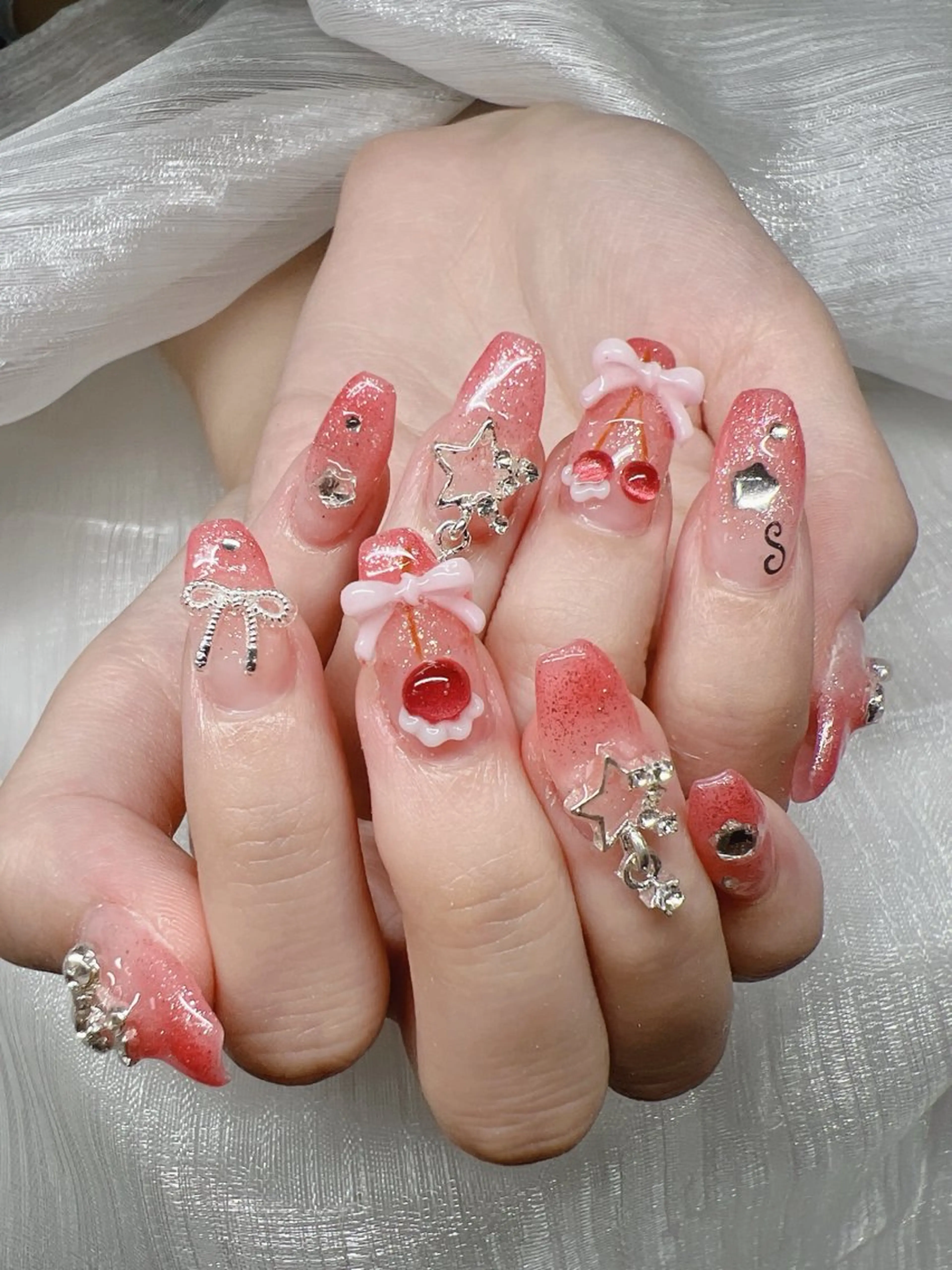 ネイル Lee Nails チップ長さだし専門店のネイルデザイン